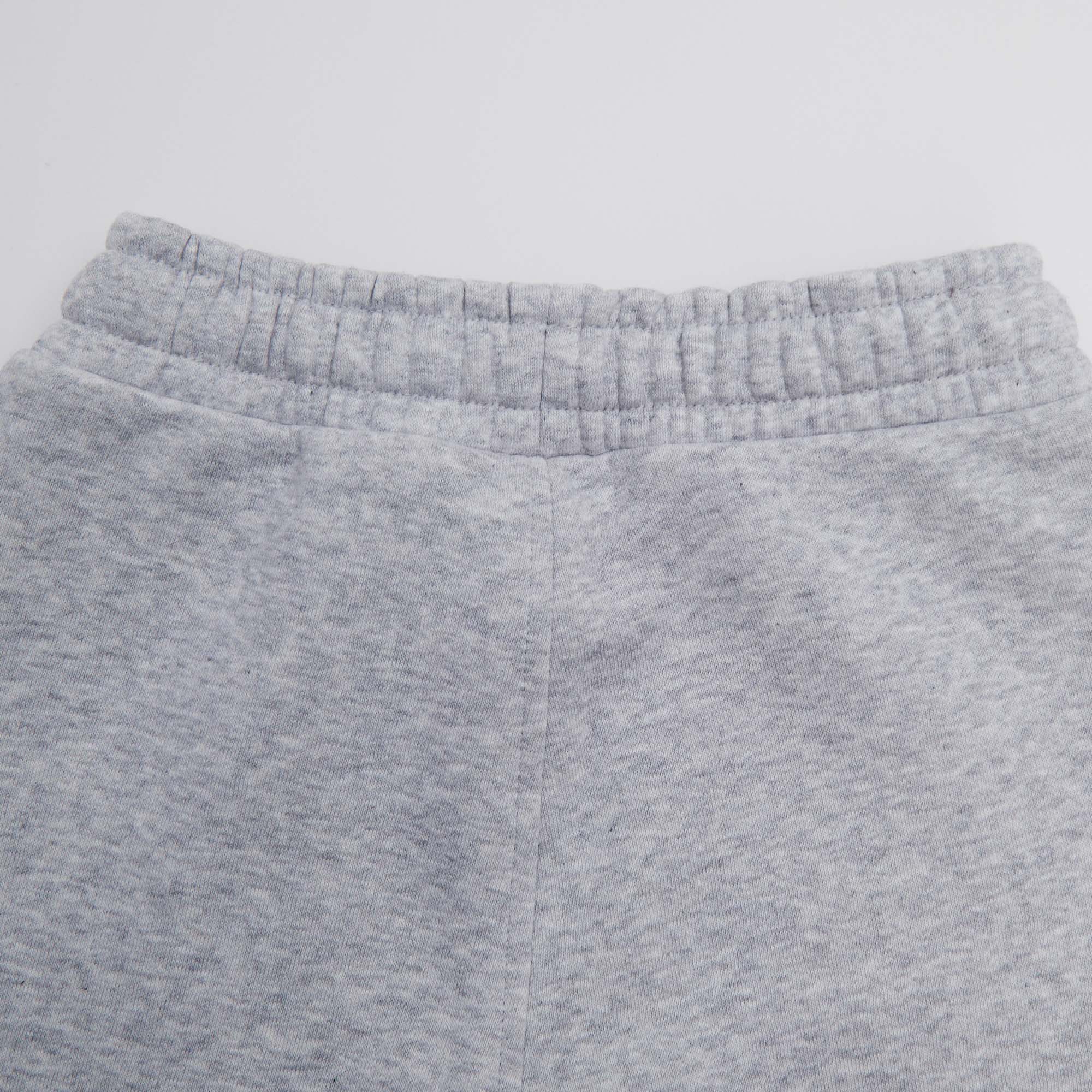 Boys Grey Logo Cotton Trousers