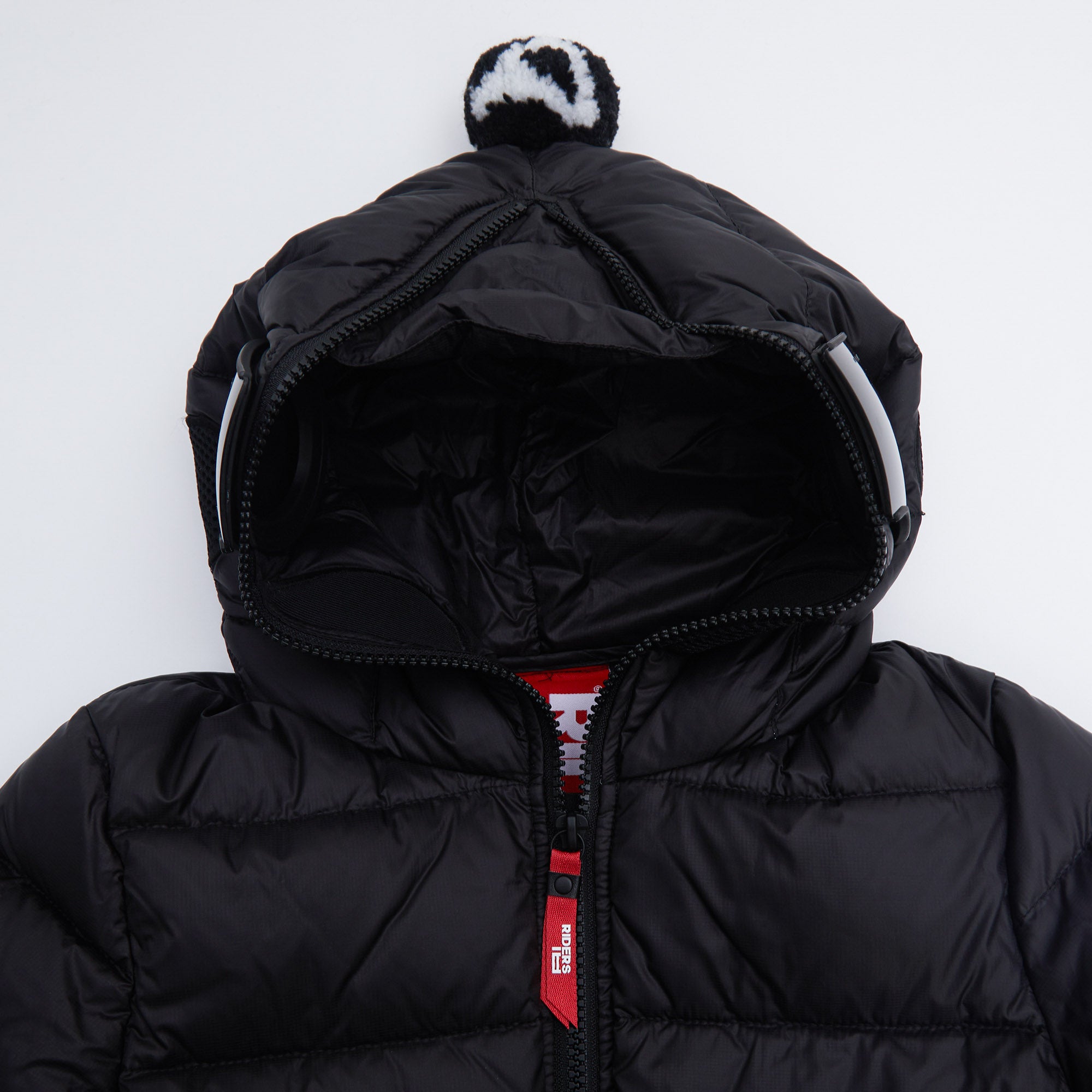 Boys & Girls Black Padded Down Jacket