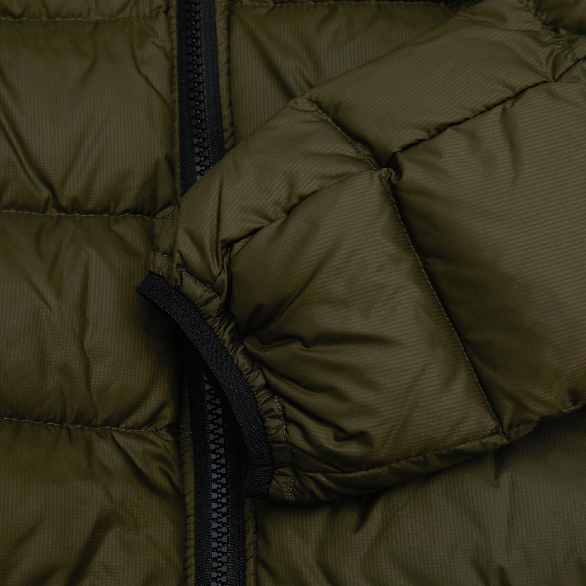 Boys & Girls Olive Padded Down Jacket
