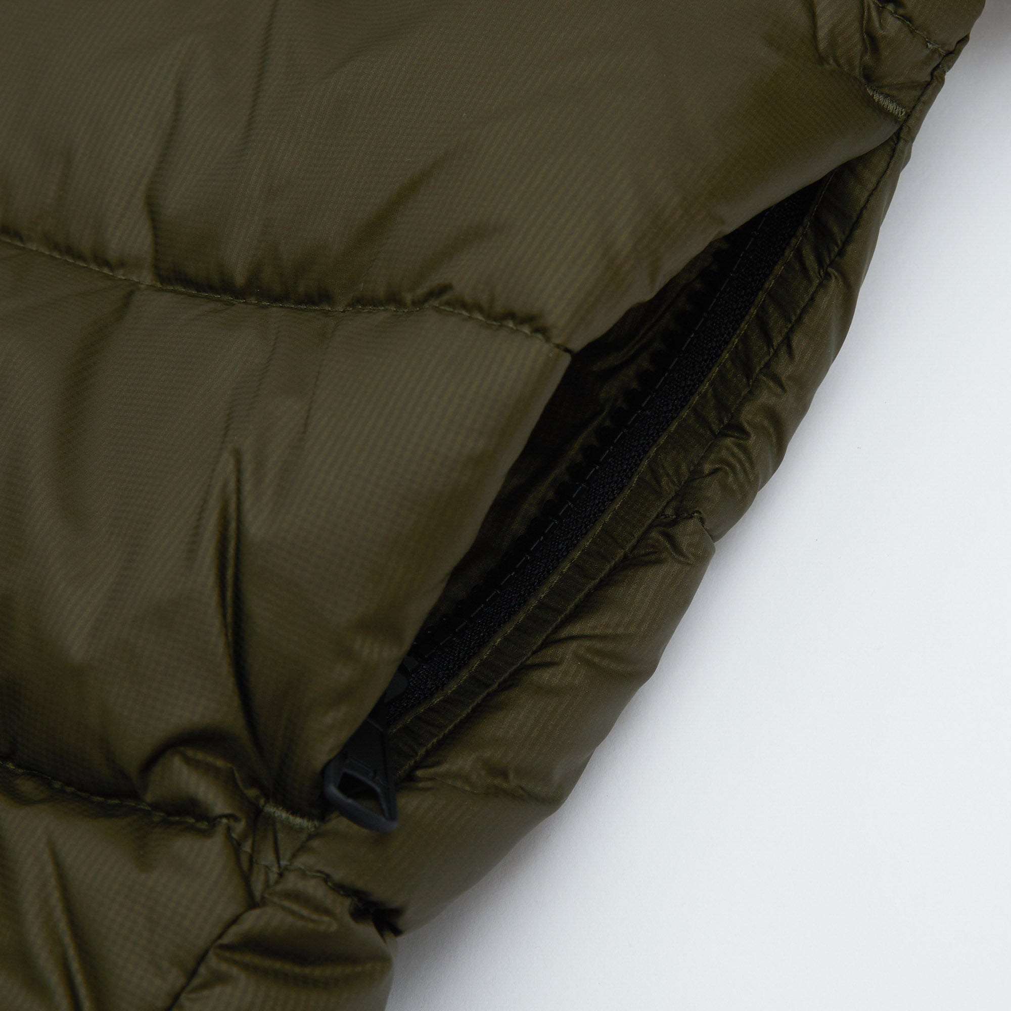 Boys & Girls Olive Padded Down Jacket