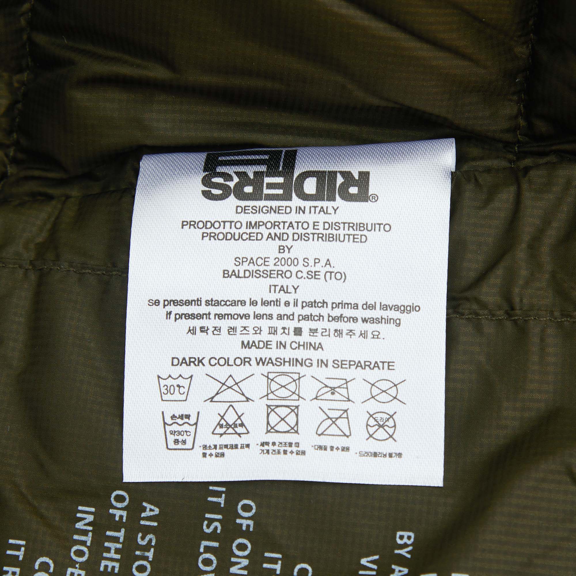 Boys & Girls Olive Padded Down Jacket