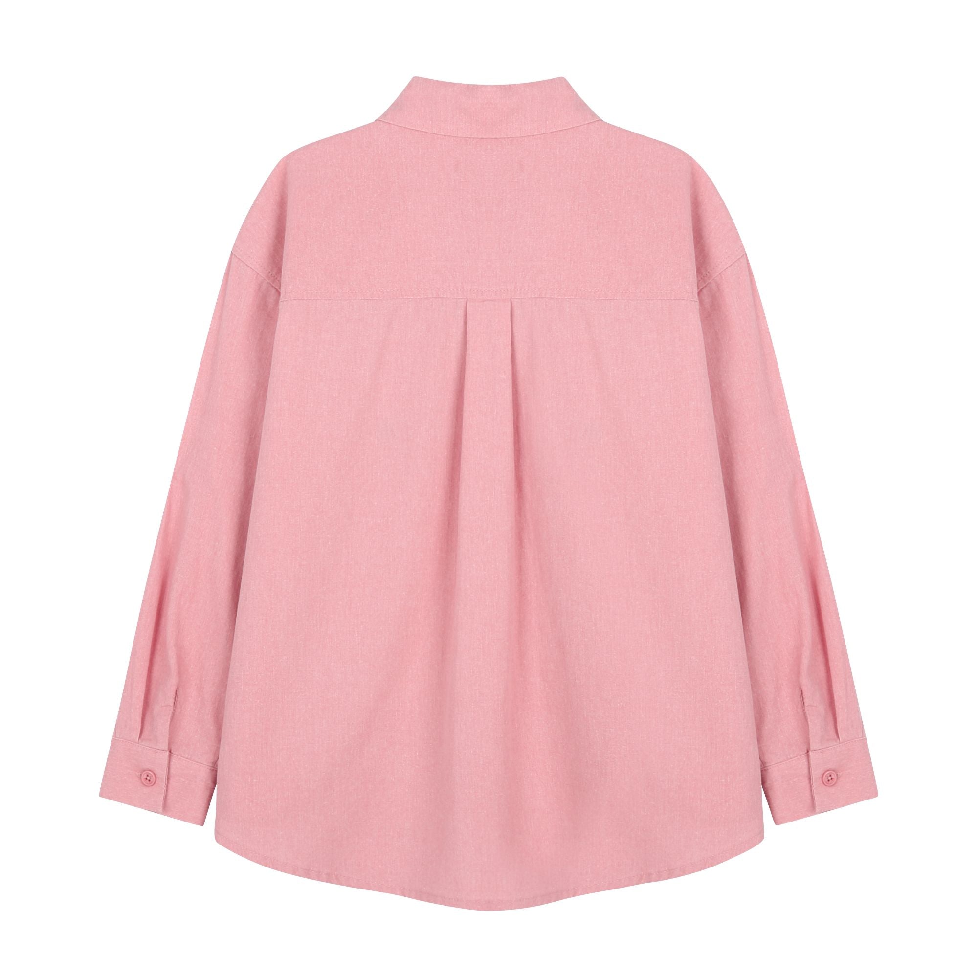 Boys & Girls Pink Cotton Shirt
