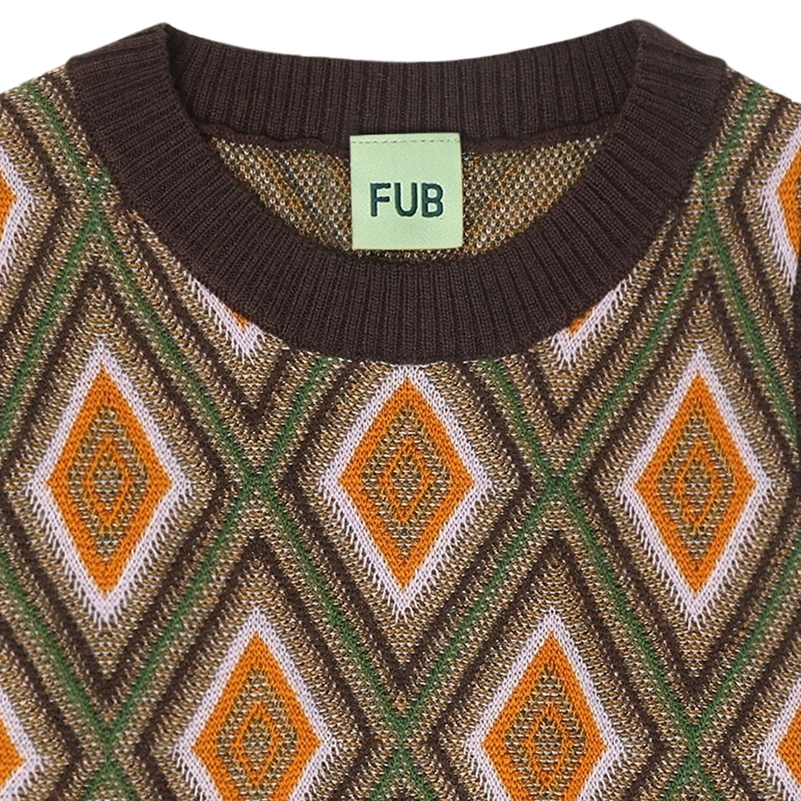 Boys & Girls Mocca Check Wool Vest