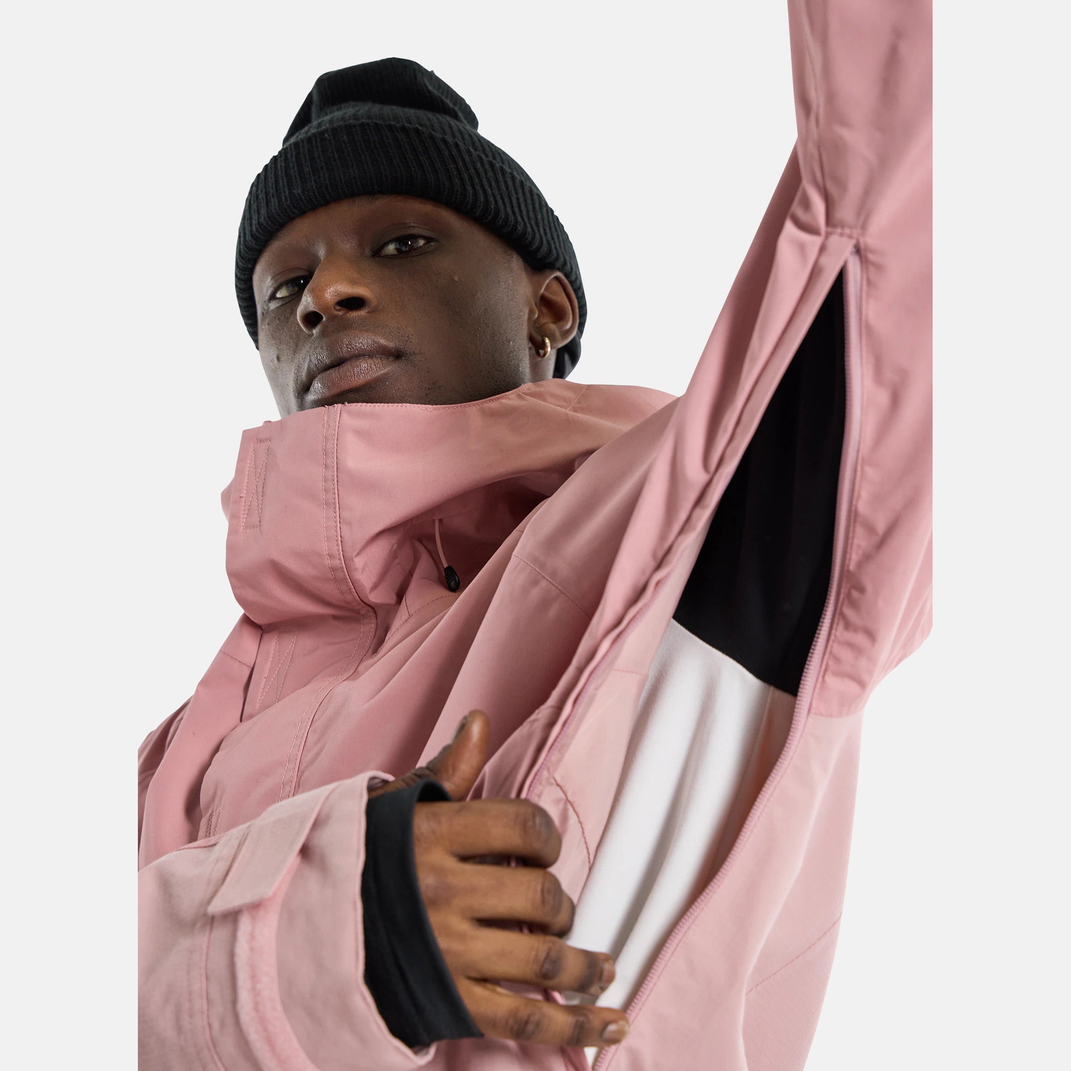 Boys Pink Snow Jacket