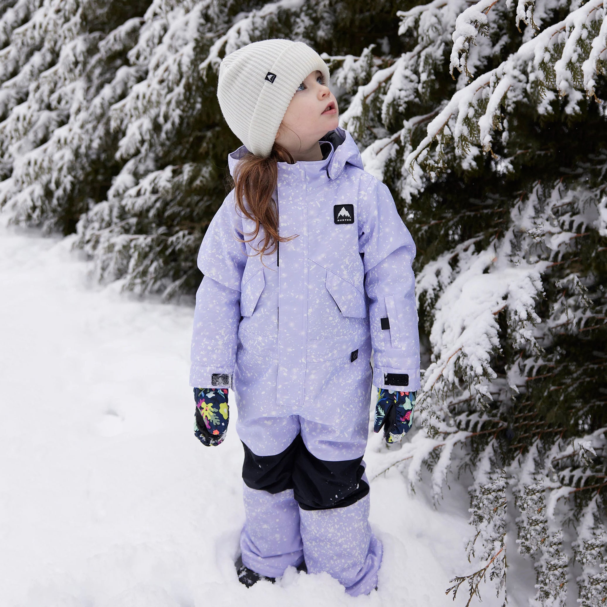 Boys & Girls Purple Snowsuit