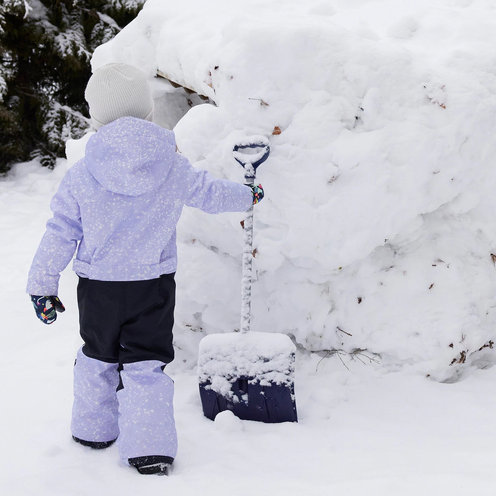Boys & Girls Purple Snowsuit