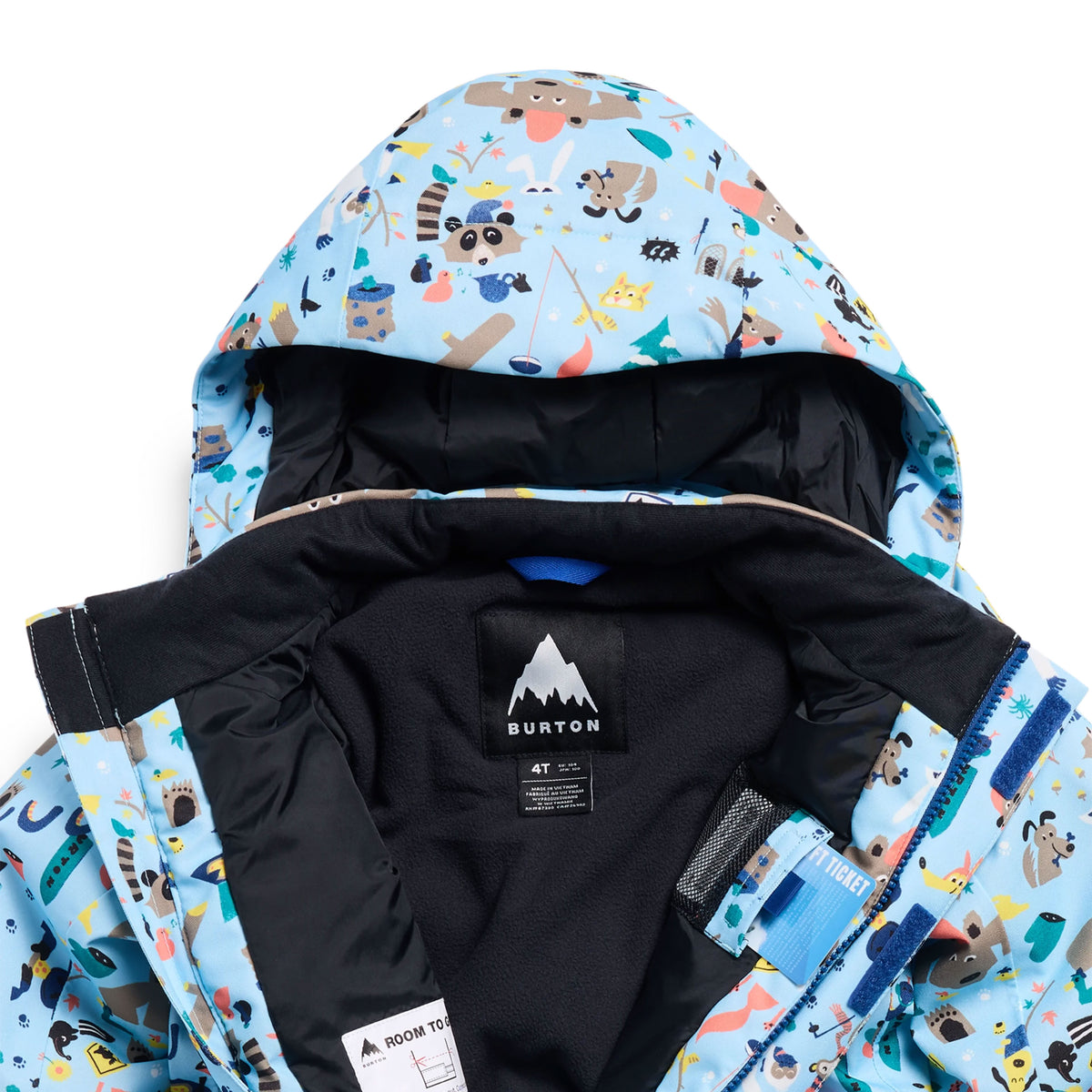 Boys & Girls Blue 2L Snow Jumpsuit