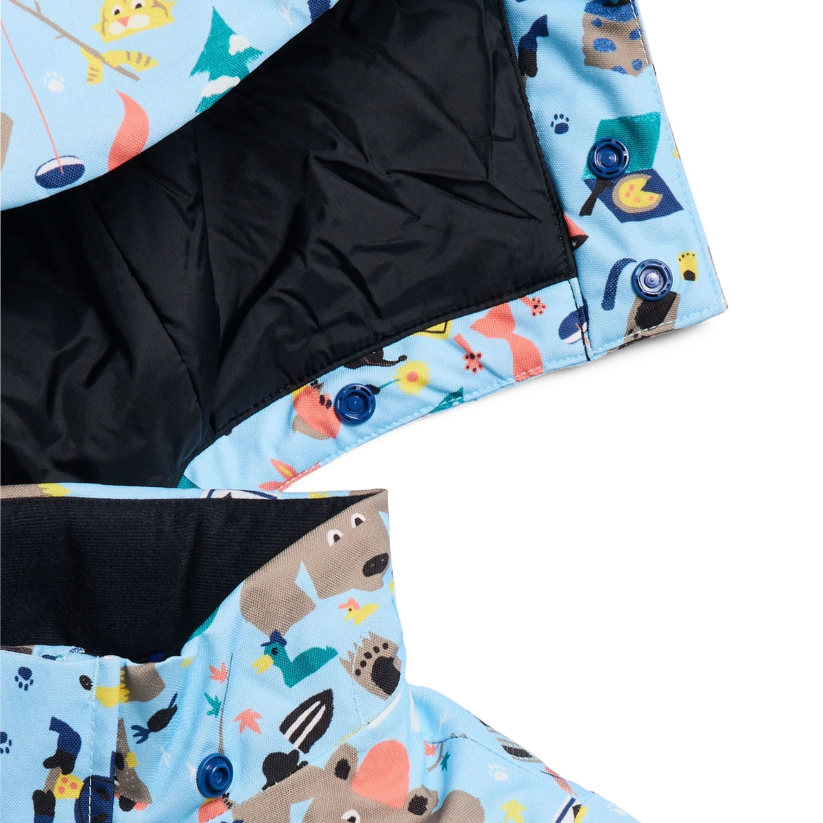 Boys & Girls Blue 2L Snow Jumpsuit