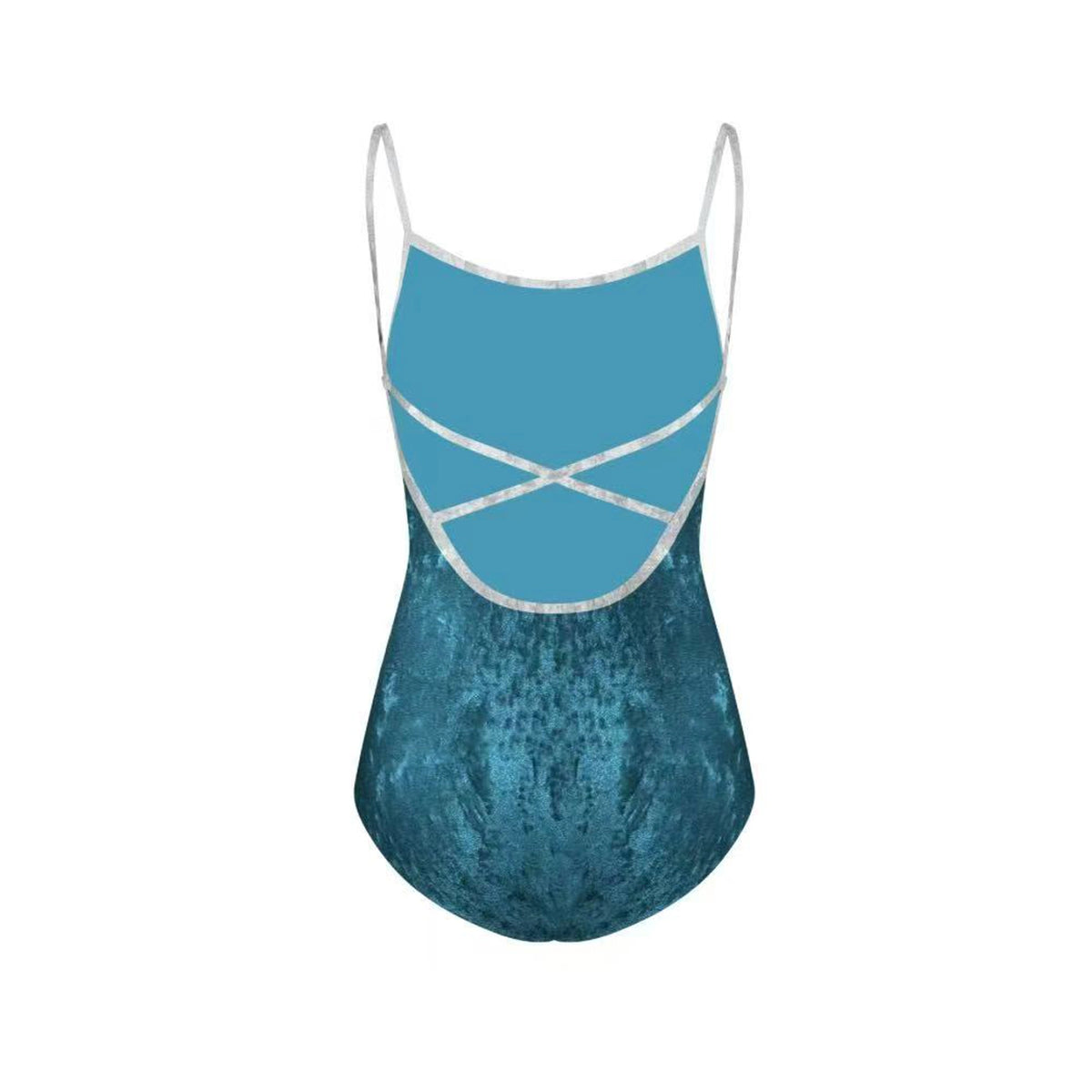 Grenouillères de ballet bleues "Daniela/CV-Juniper/CV-Silver"