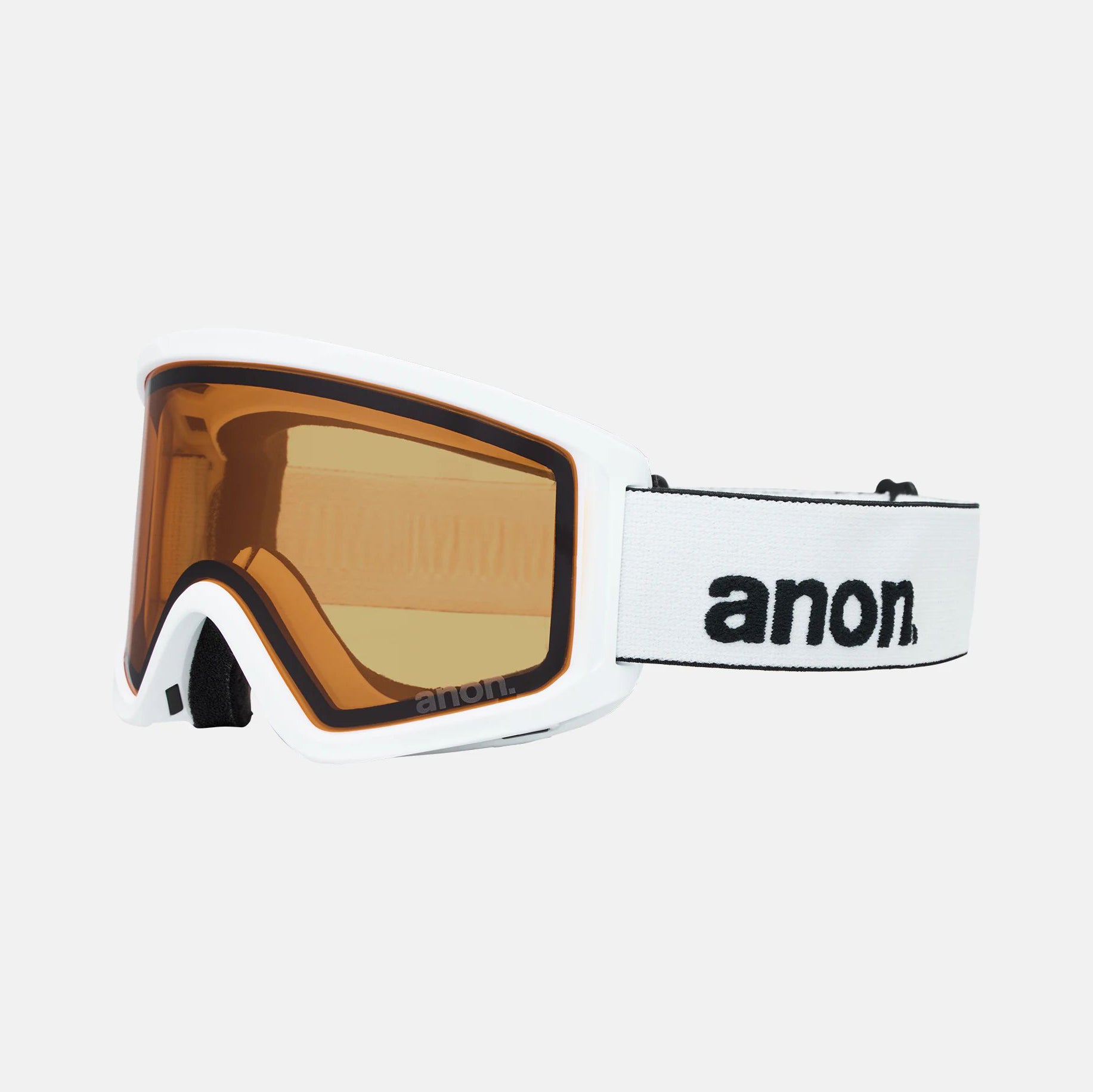 Boys & Girls White "Anon Tracker 2.0" Ski Goggles & Face Mask Set