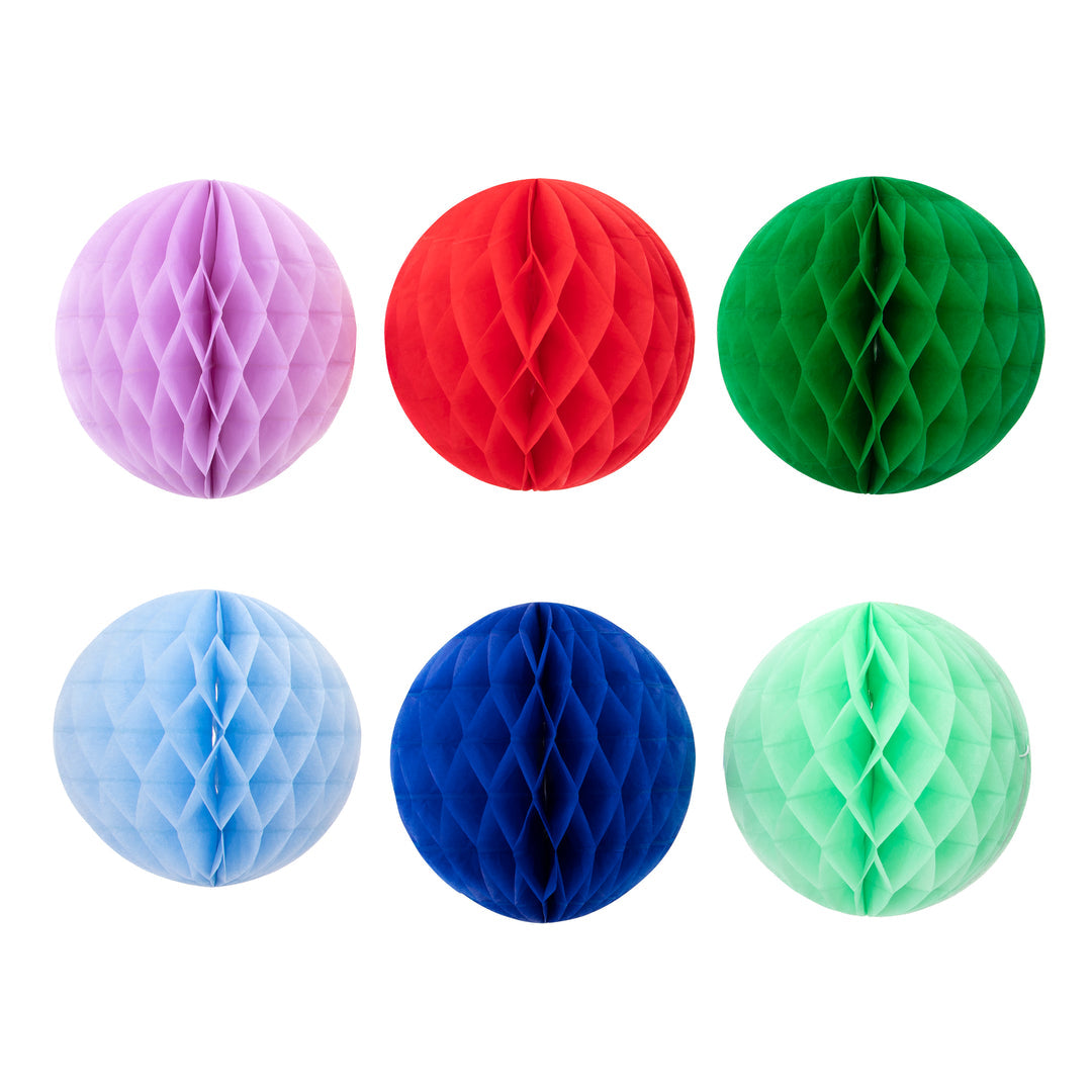 Rainbow Honeycomb Decoration Kit