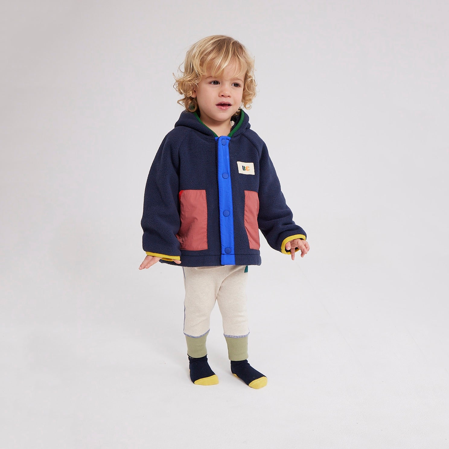 Baby Boys & Girls Beige Cotton Leggings