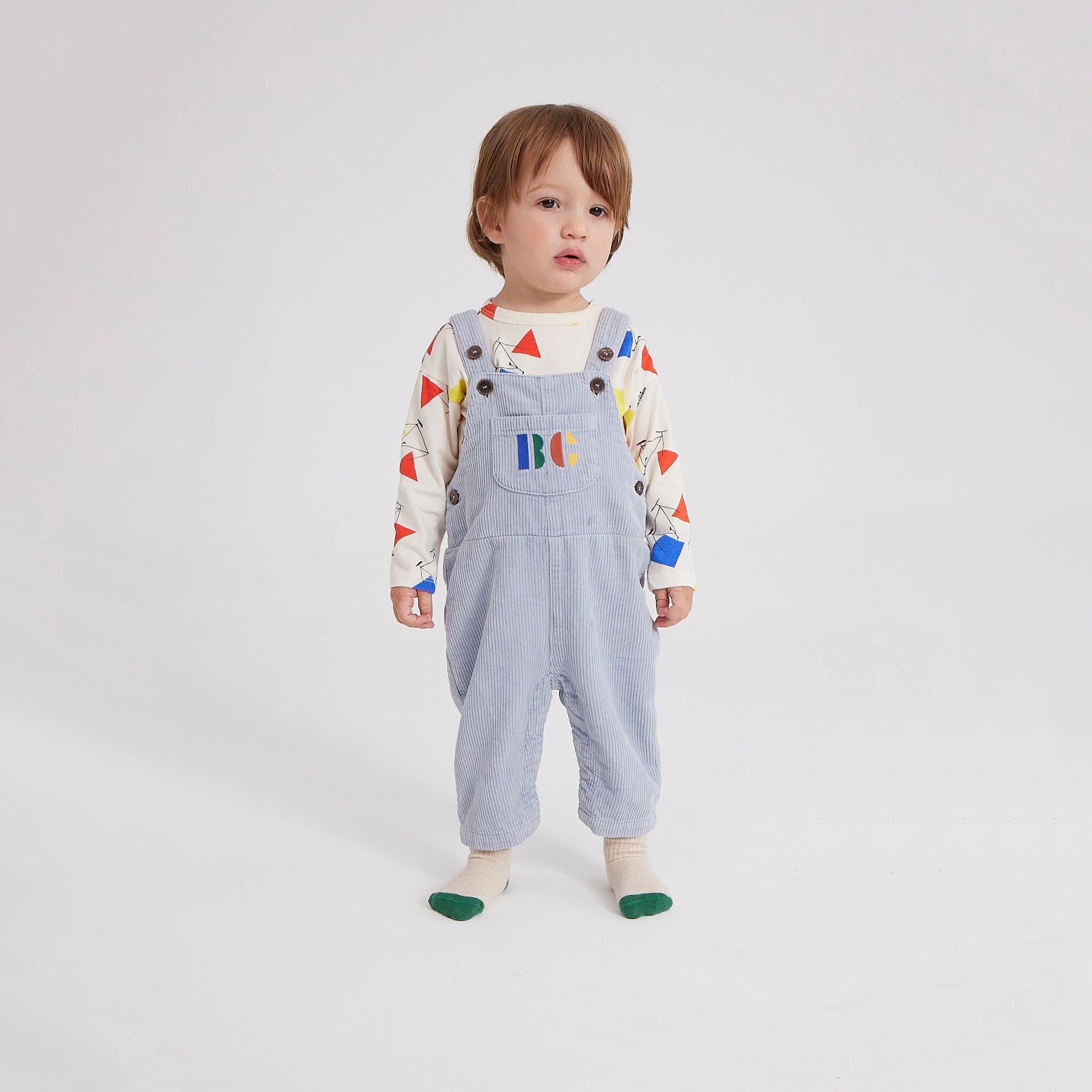 Baby Boys & Girls Blue Corduroy Trousers
