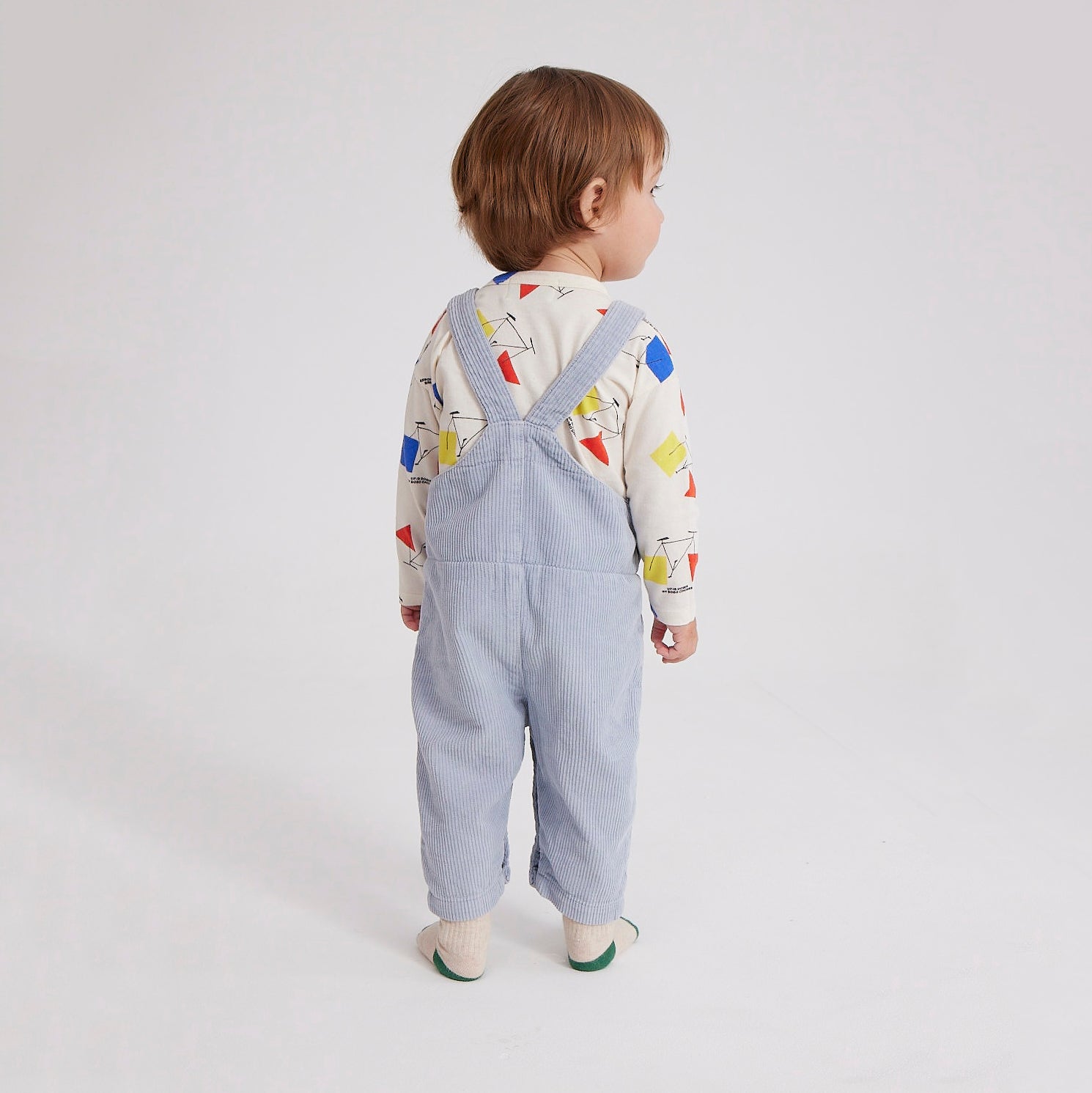 Baby Boys & Girls Blue Corduroy Trousers
