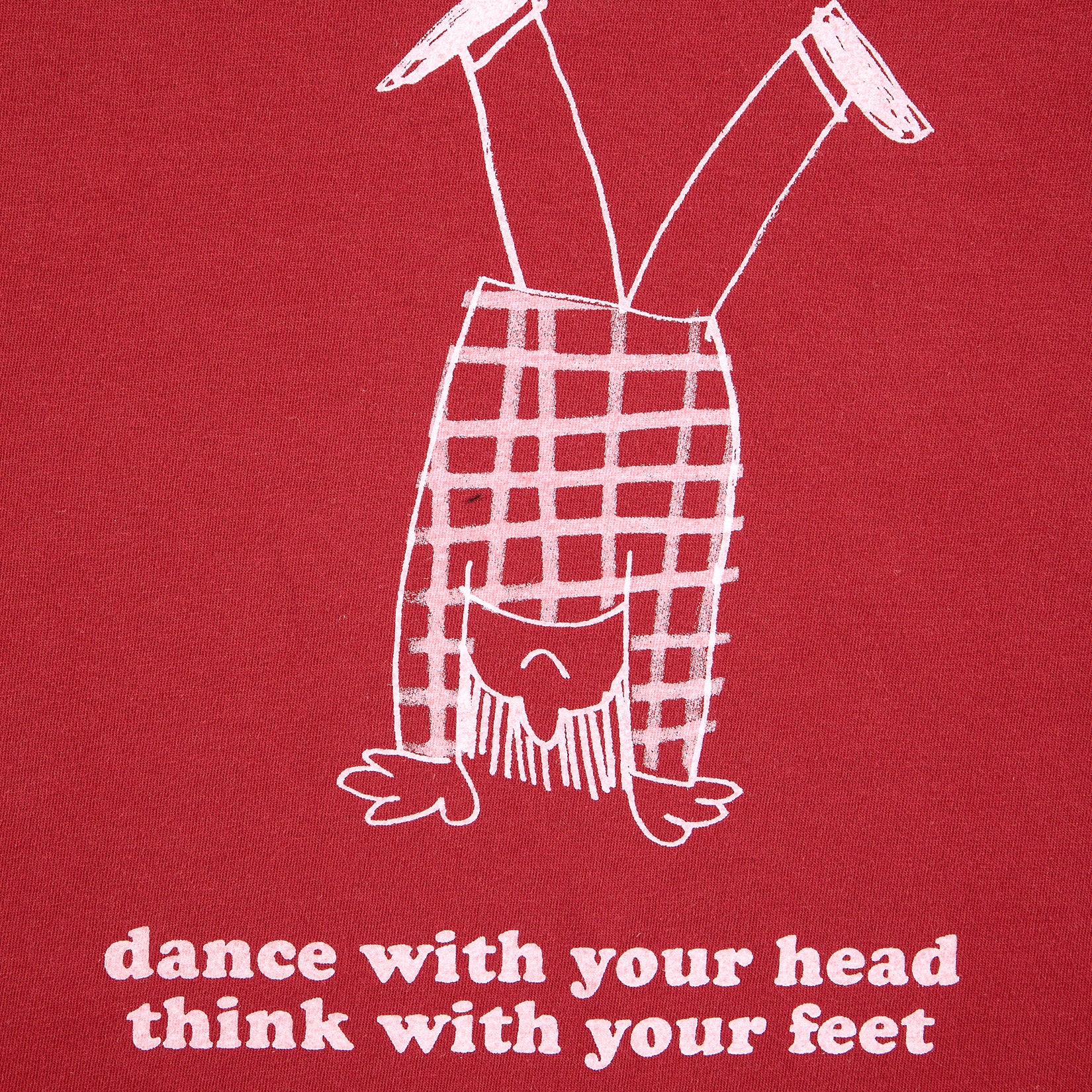 Boys & Girls Red Printed Cotton T-Shirt