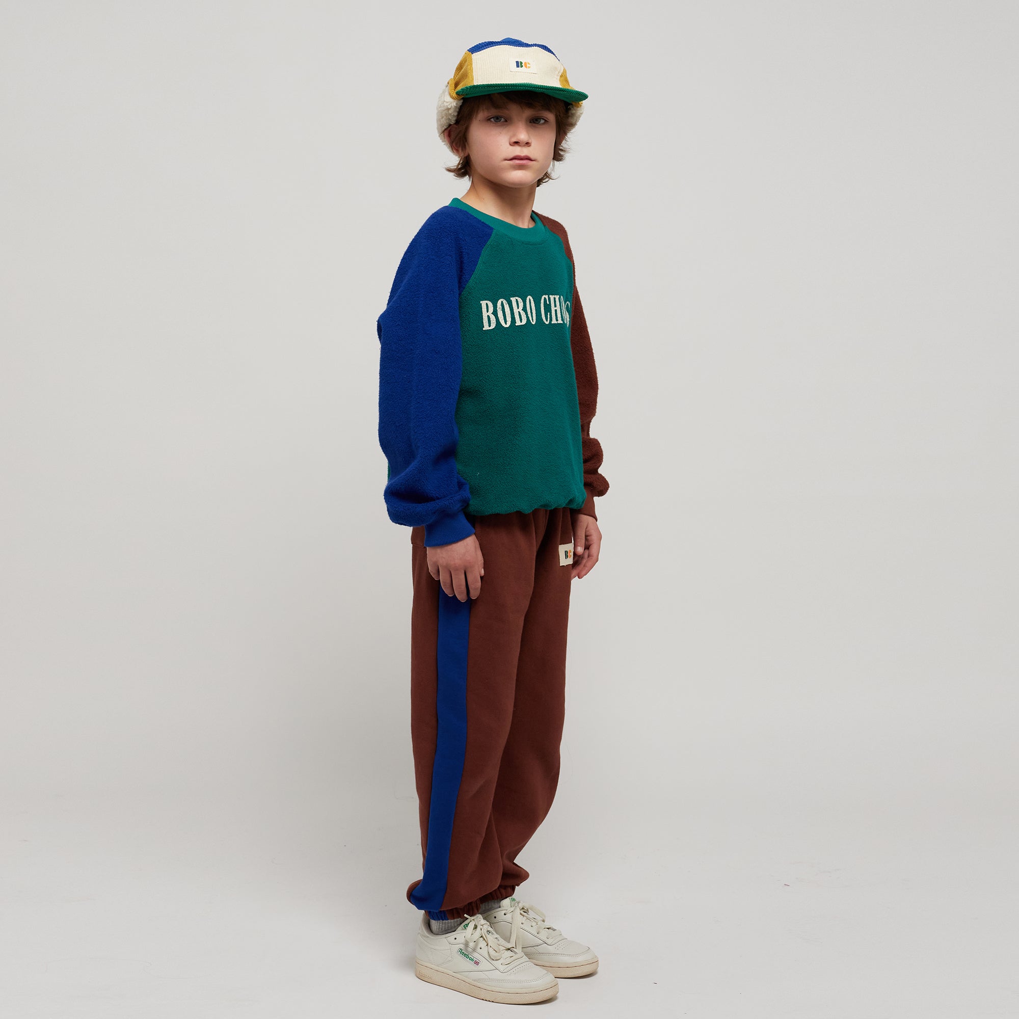 Boys & Girls Green Logo Fleece Sweatshirt