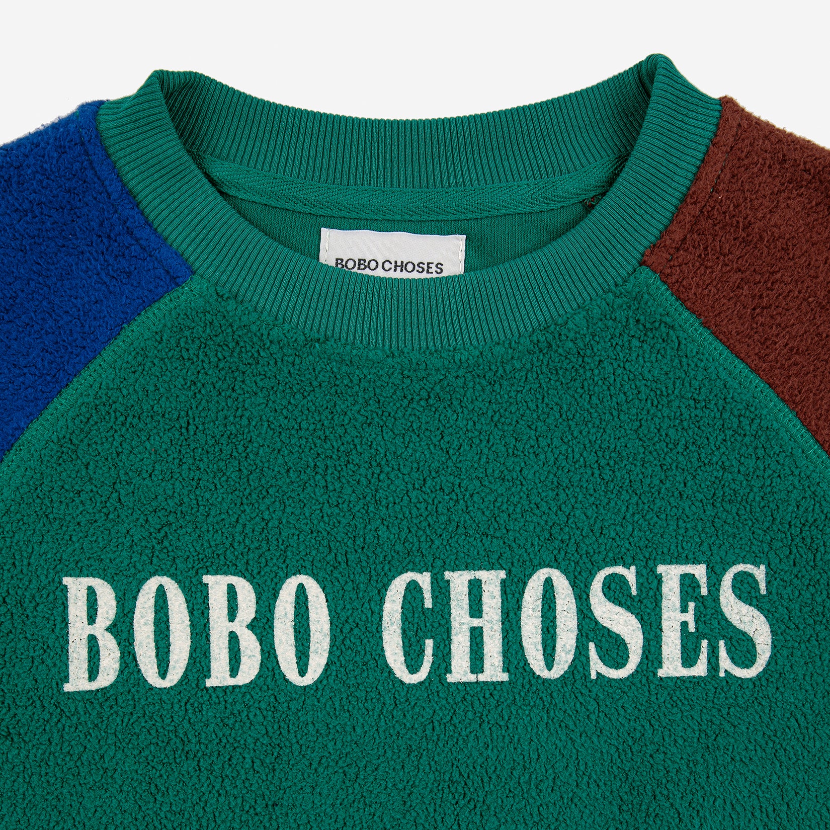 Boys & Girls Green Logo Fleece Sweatshirt
