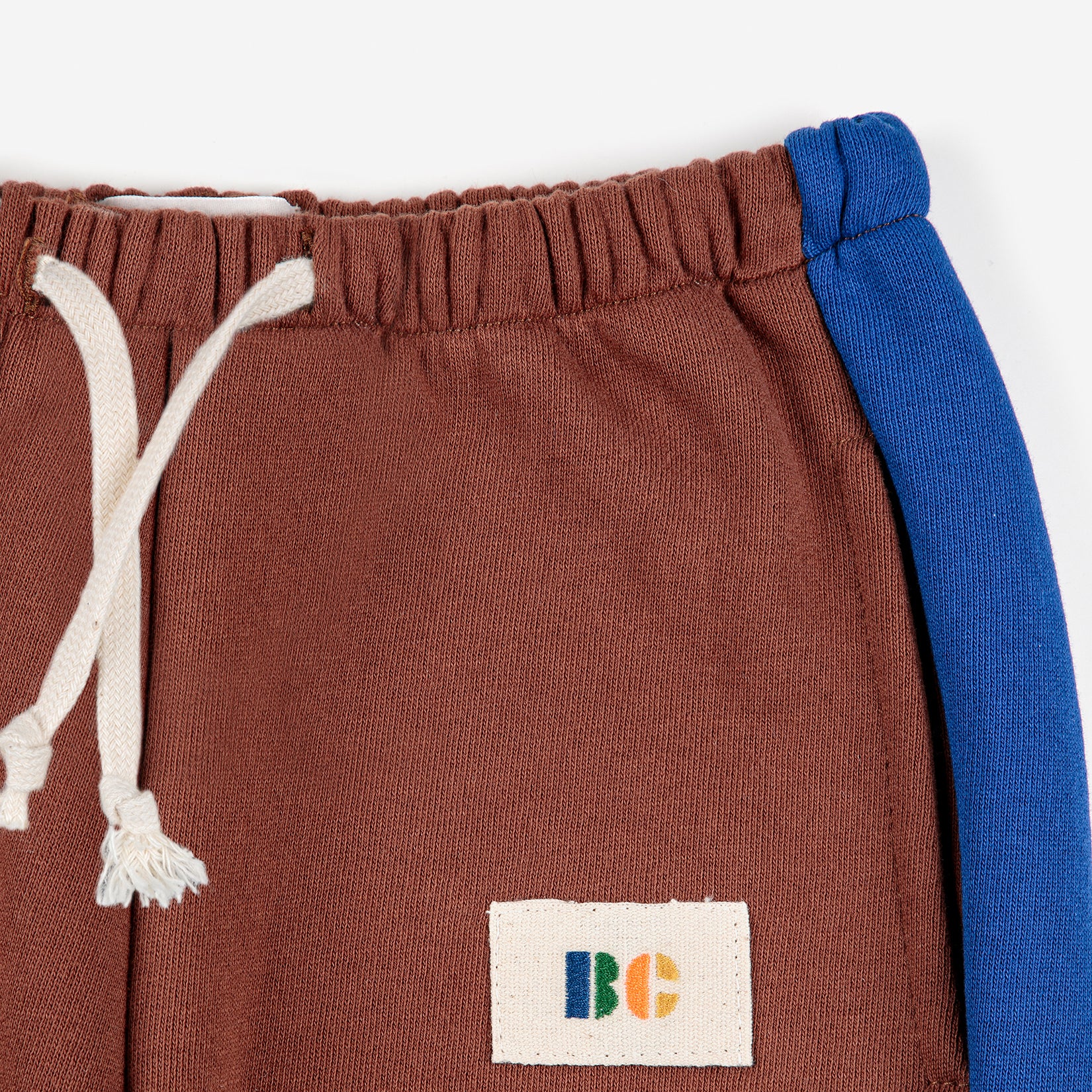 Boys & Girls Dark Brown Cotton Trousers