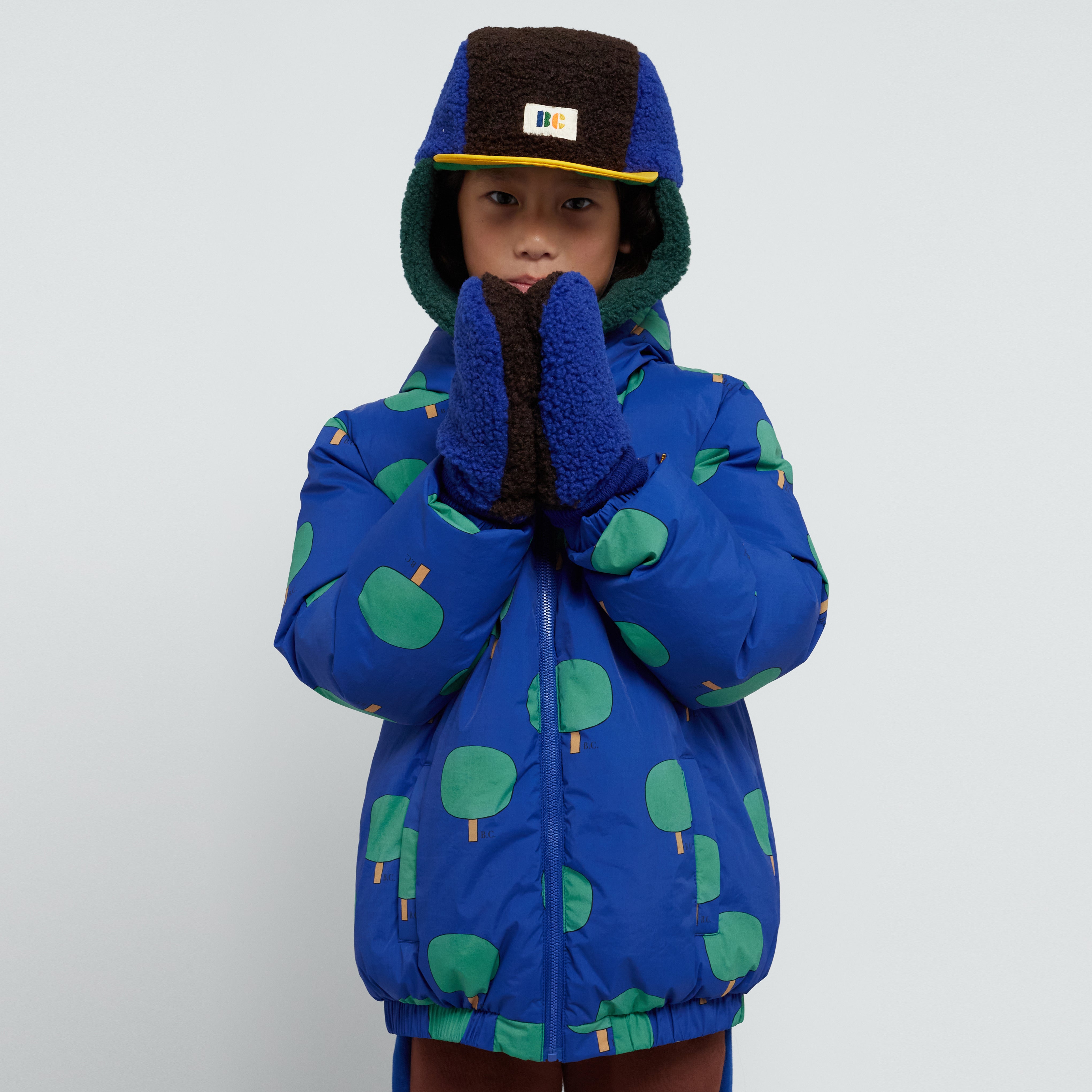 Boys & Girls Navy Gloves