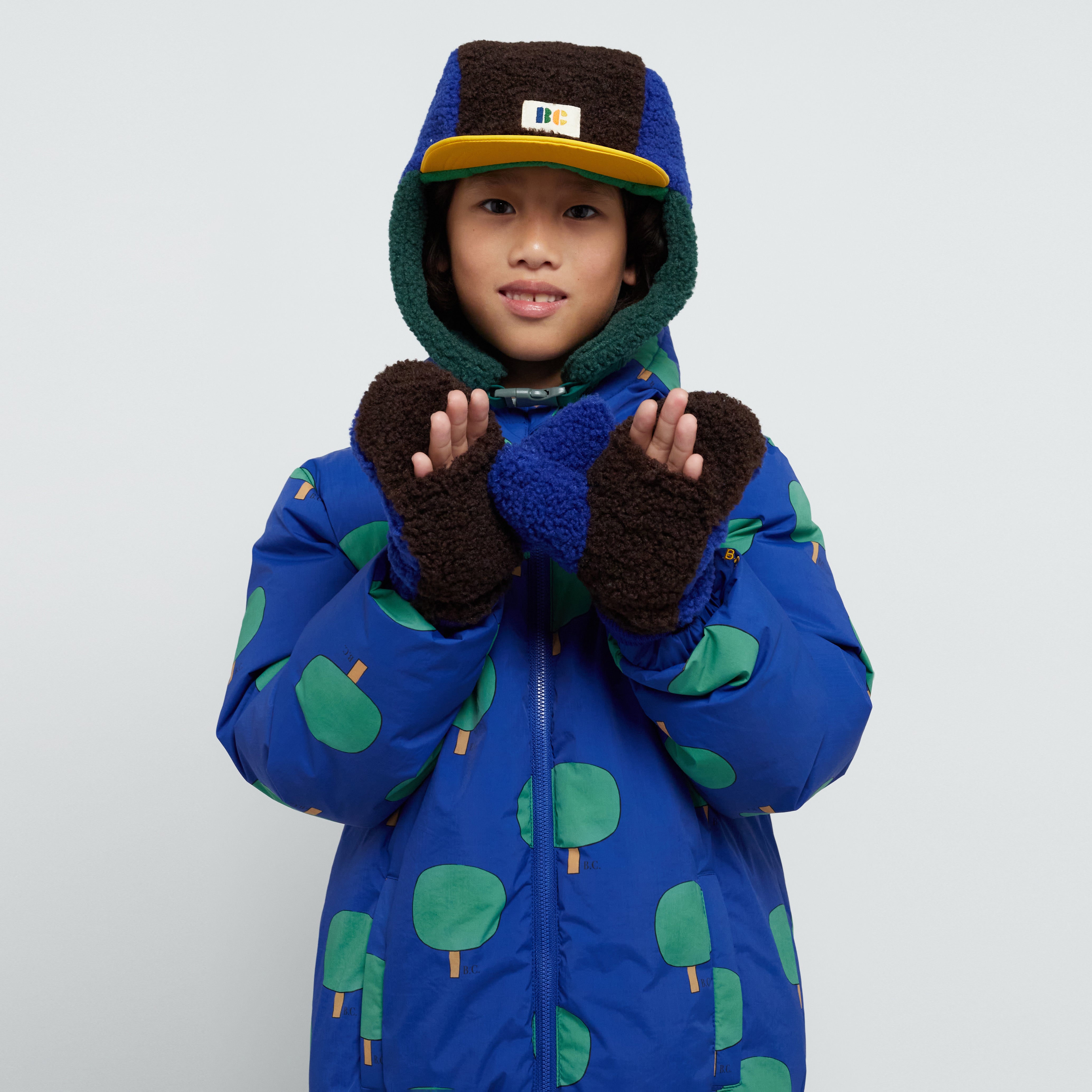 Boys & Girls Navy Gloves