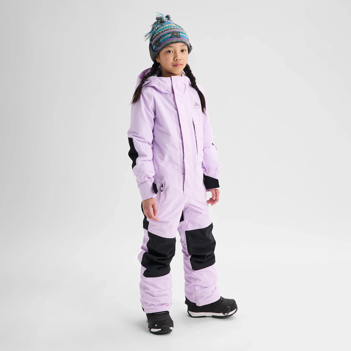 Girls Light Purple 2L Snow Jumpsuit