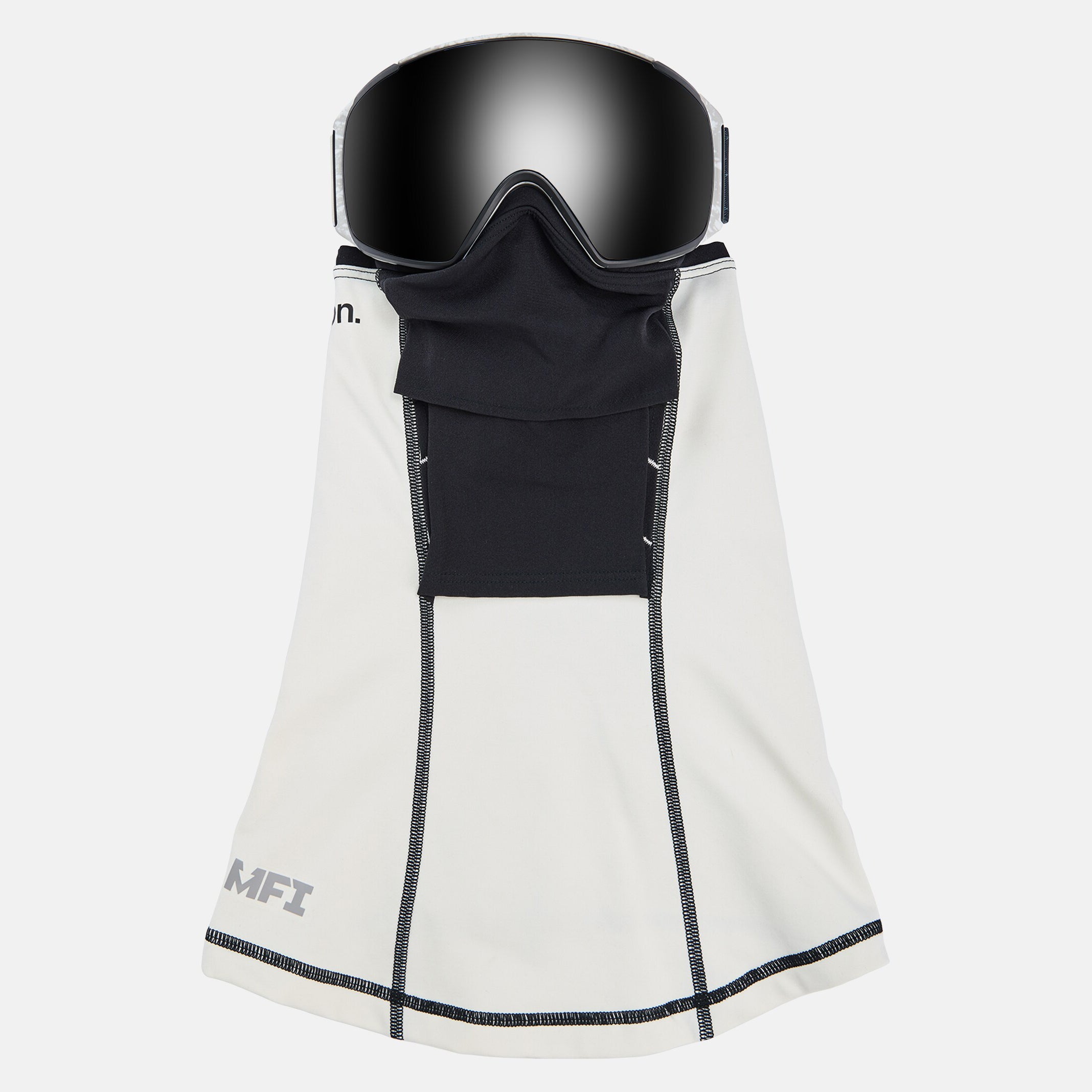 Boys & Girls White Ski Sunglasses & Warmer Hat Set(ANON M4S)