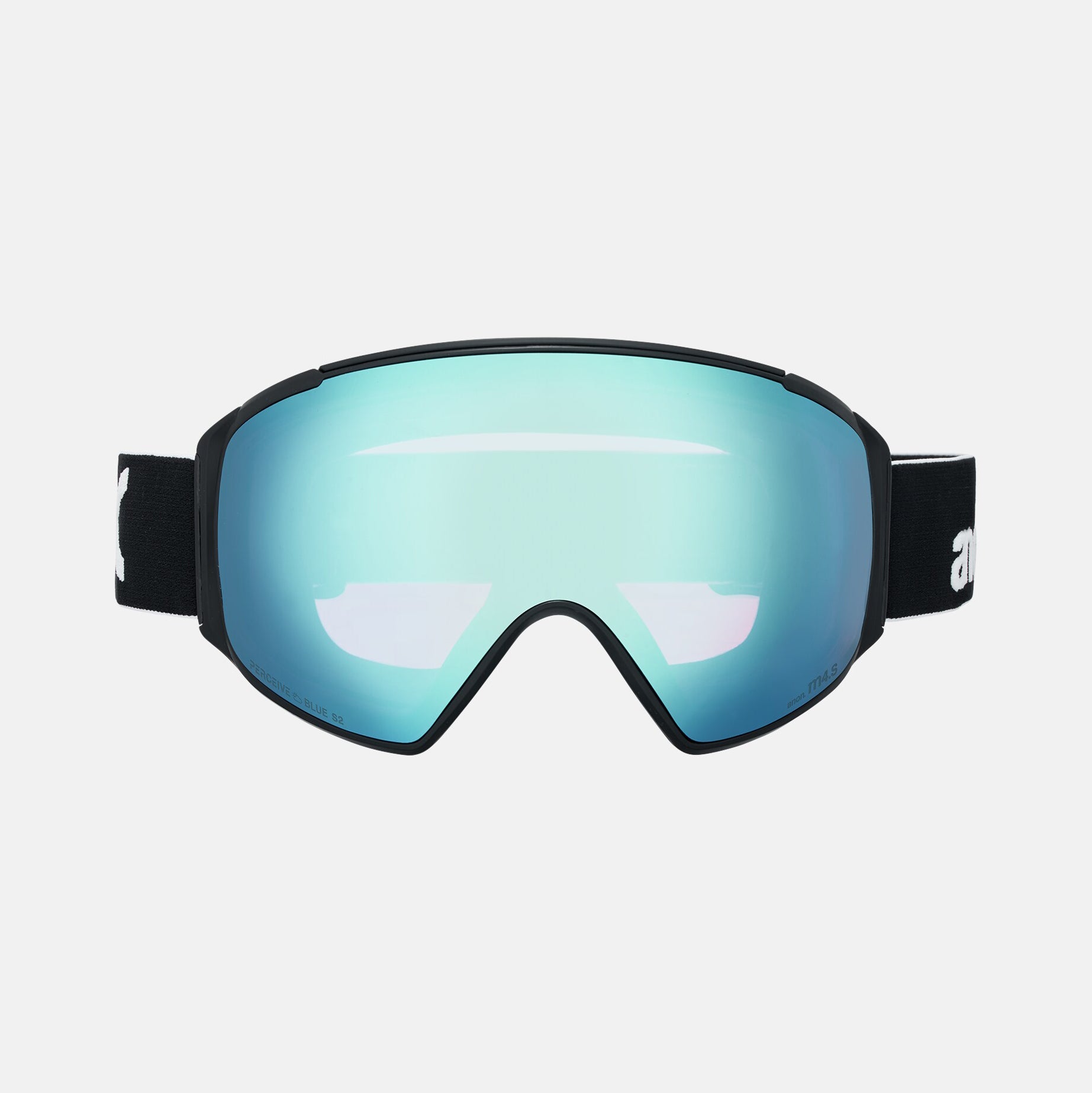 Adult Blue Ski Goggle & Face Mask Set(Anon M4S球面镜)