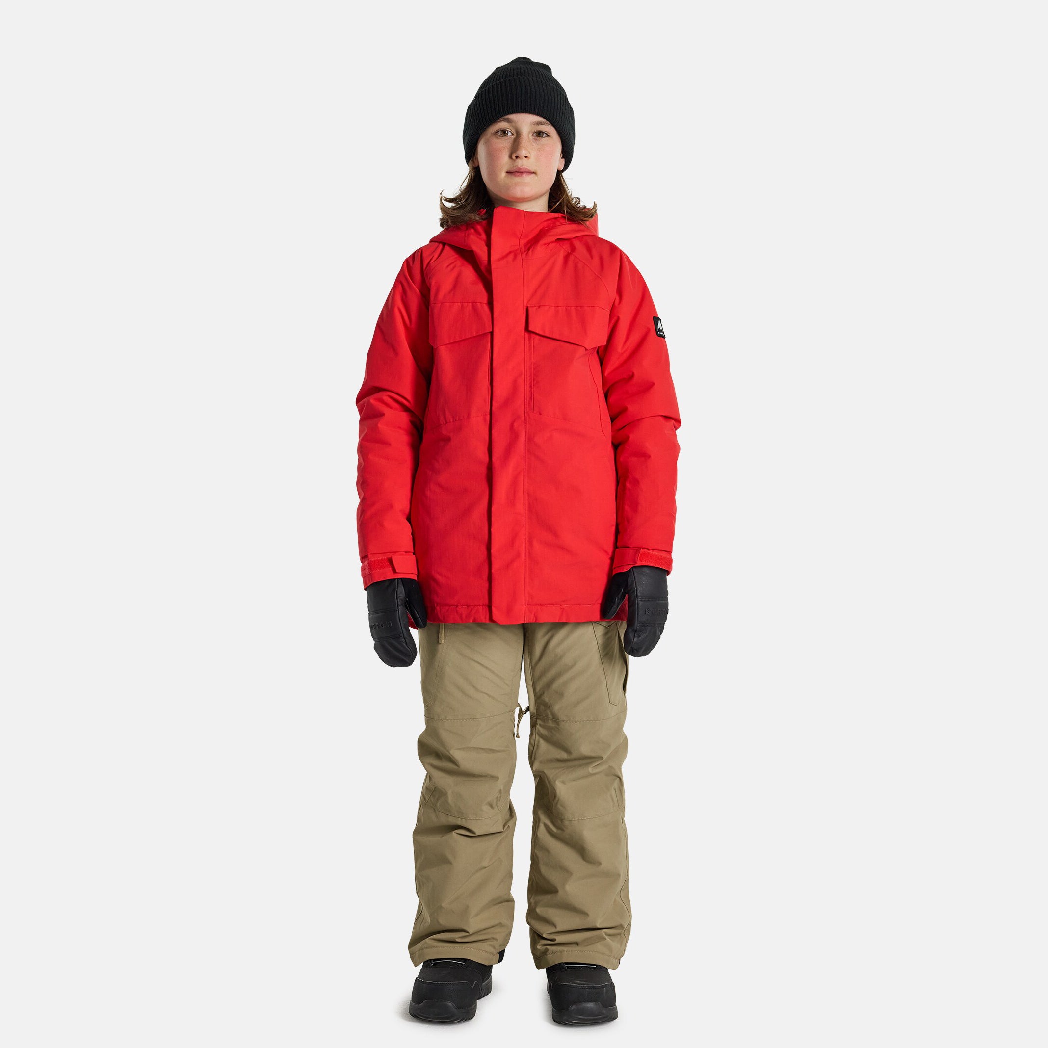Boys & Girls Red Snow Jacket
