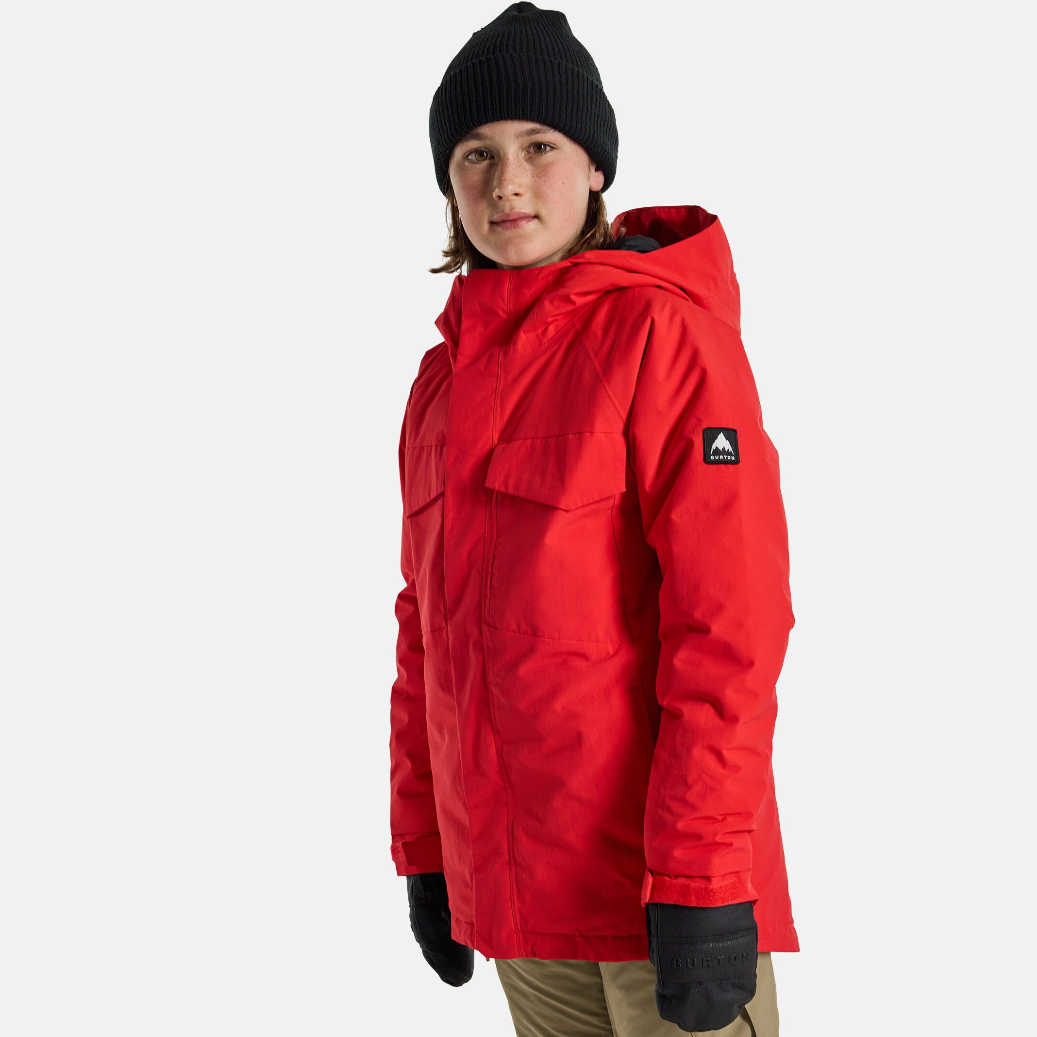 Boys & Girls Red Snow Jacket