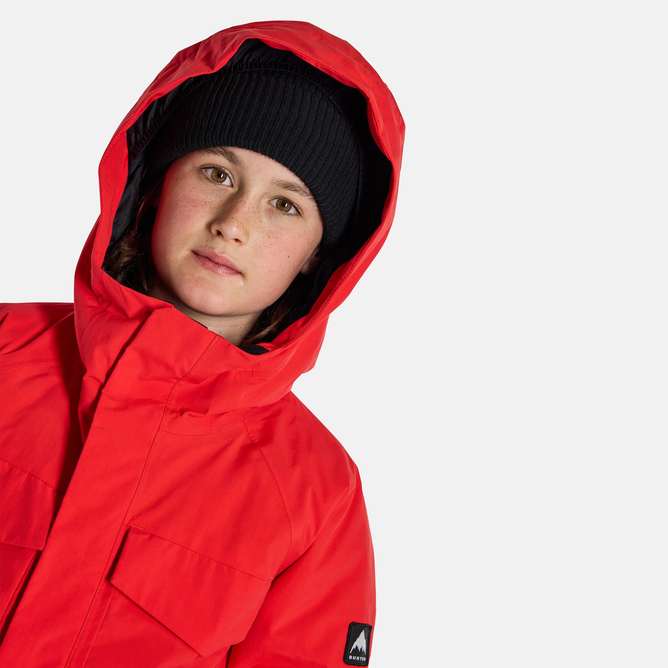 Boys & Girls Red Snow Jacket