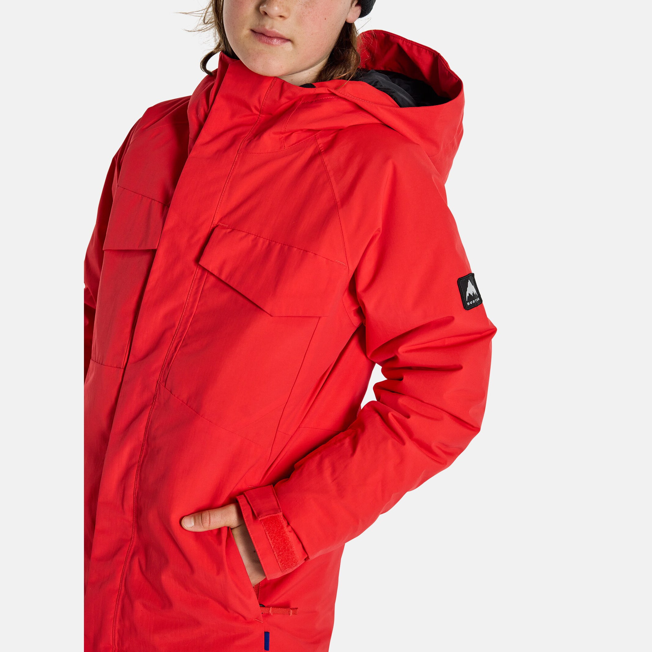 Boys & Girls Red Snow Jacket