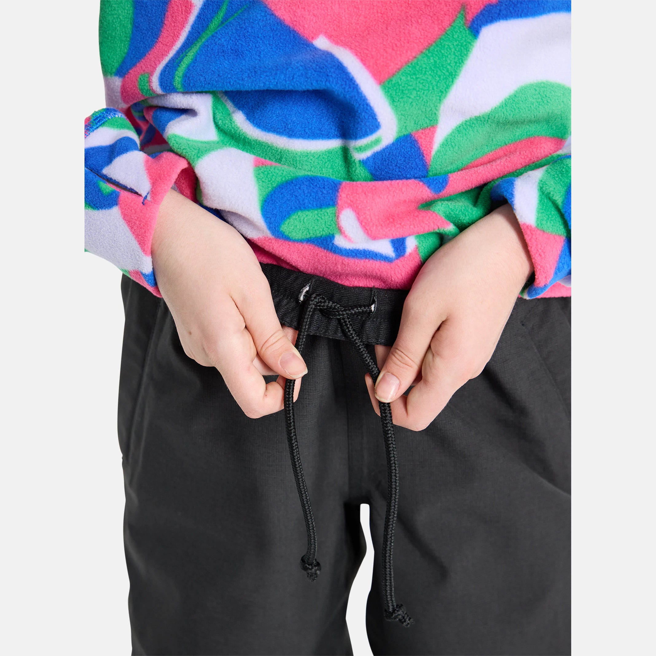 Boys & Girls Black Snow Trousers