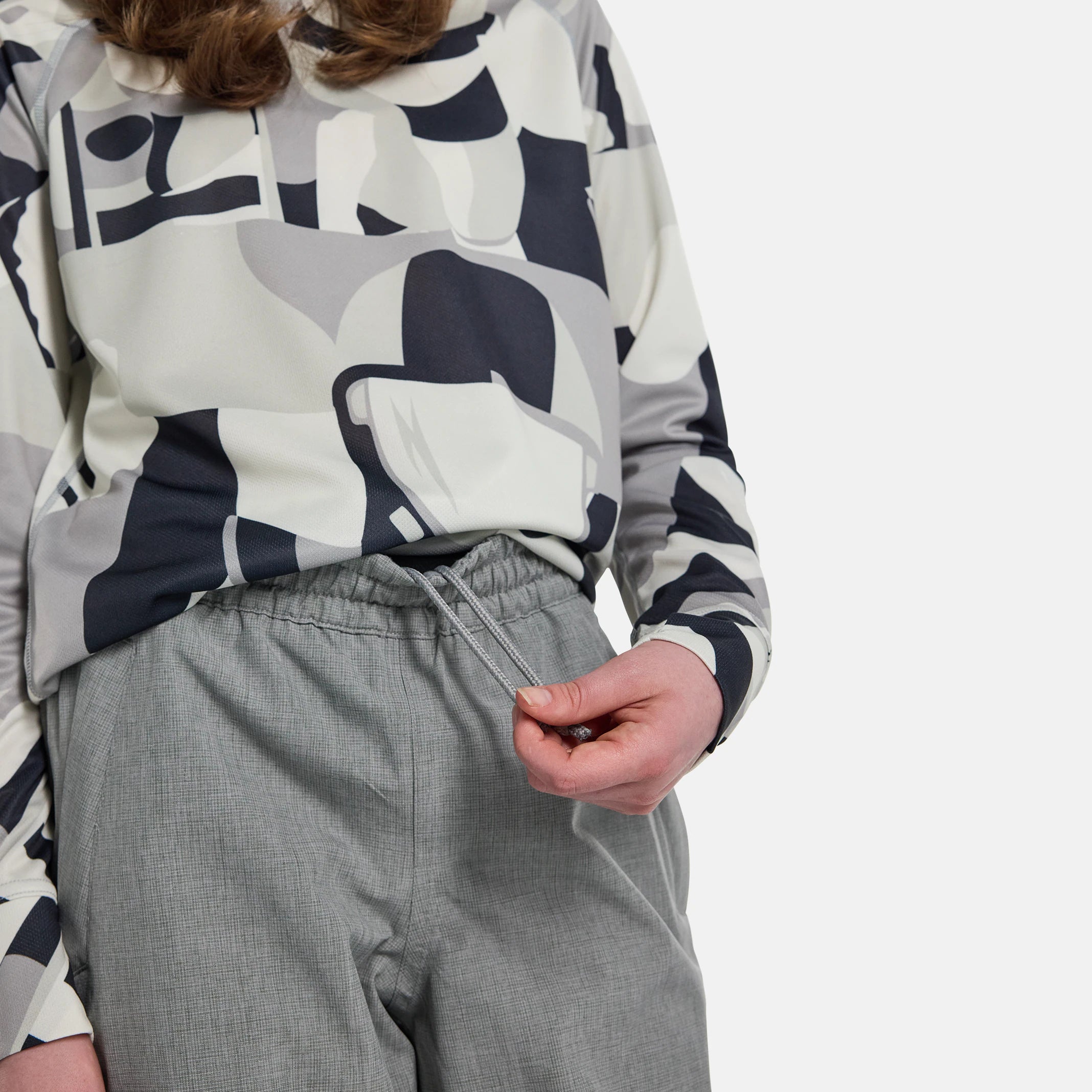 Boys & Girls Grey Snow Trousers