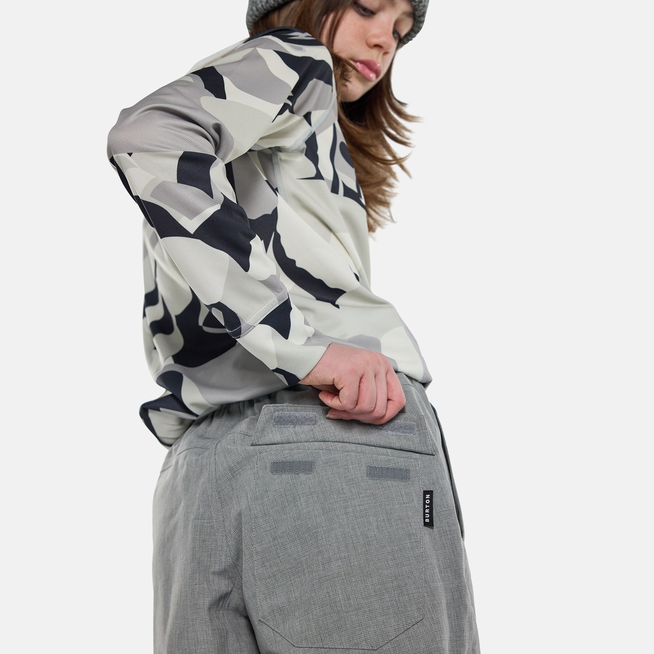 Boys & Girls Grey Snow Trousers