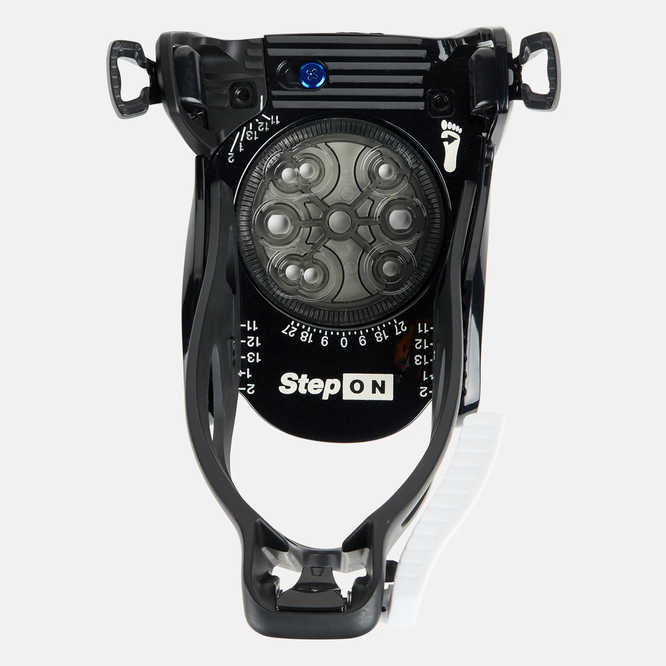 Boys & Girls Black "STEP ON" Snowboard Bindings