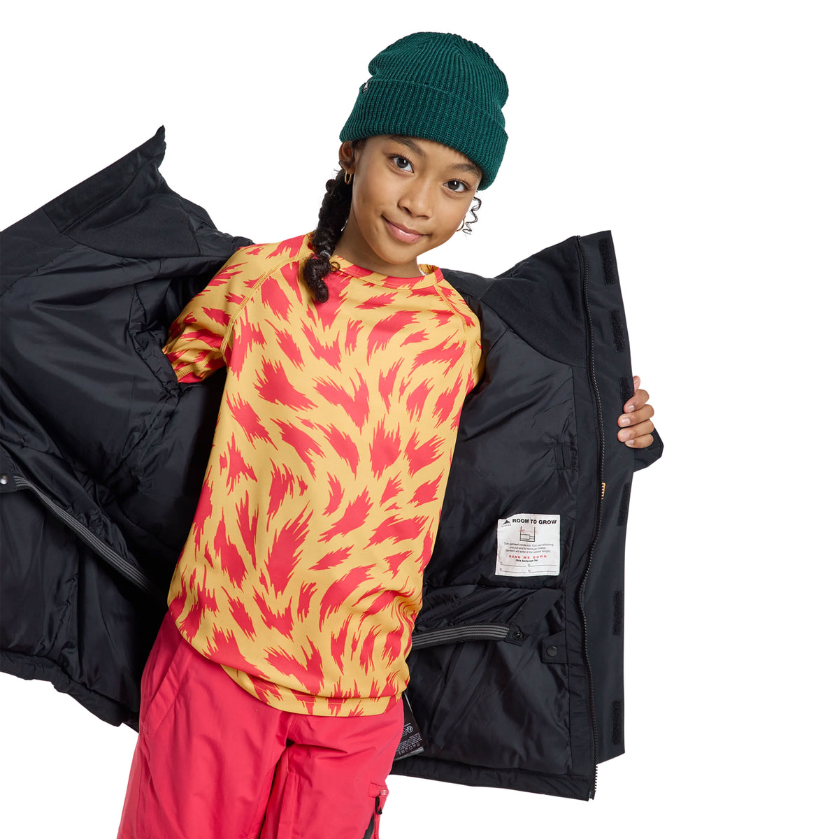 Boys & Girls Black "Skimmer" Snow Jacket