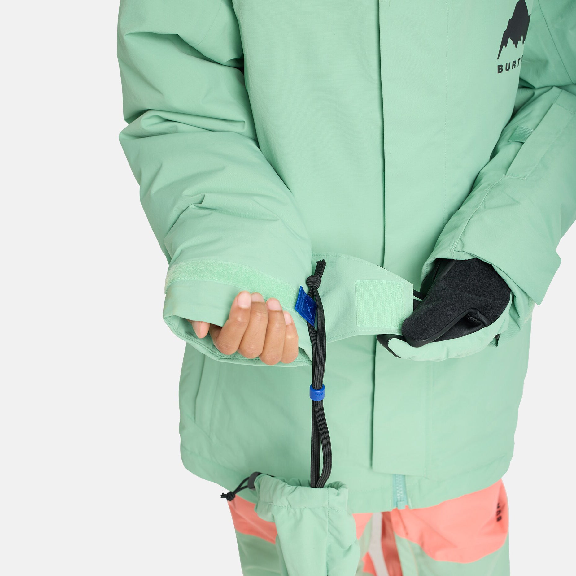 Boys & Girls Light Green Skimmer 2L Ski Jacket