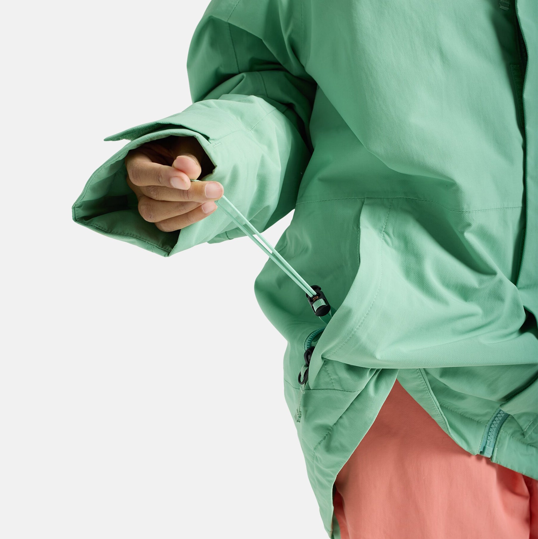 Boys & Girls Light Green Skimmer 2L Ski Jacket