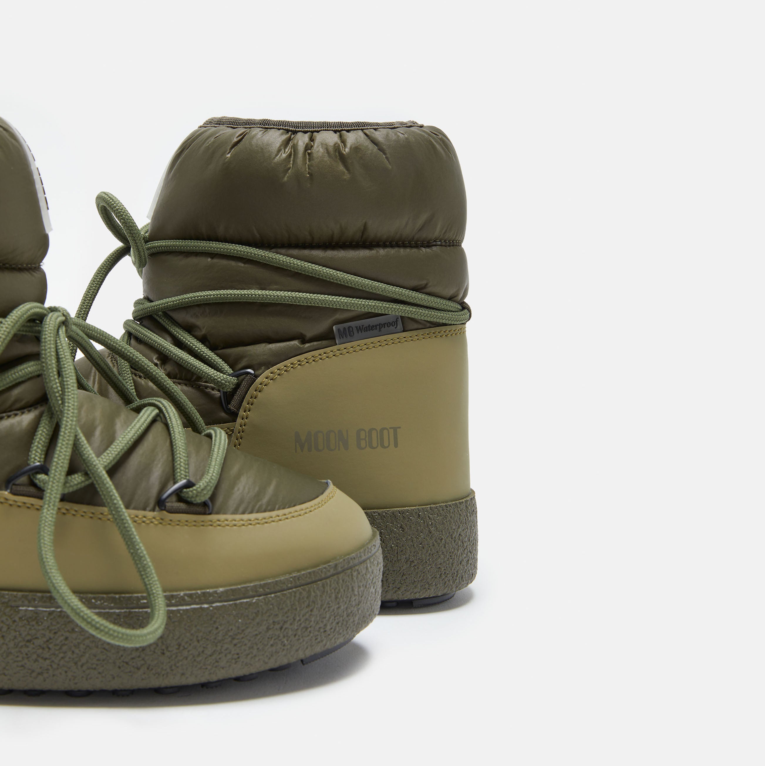 Girls Green "LTRACK LOW" Boots
