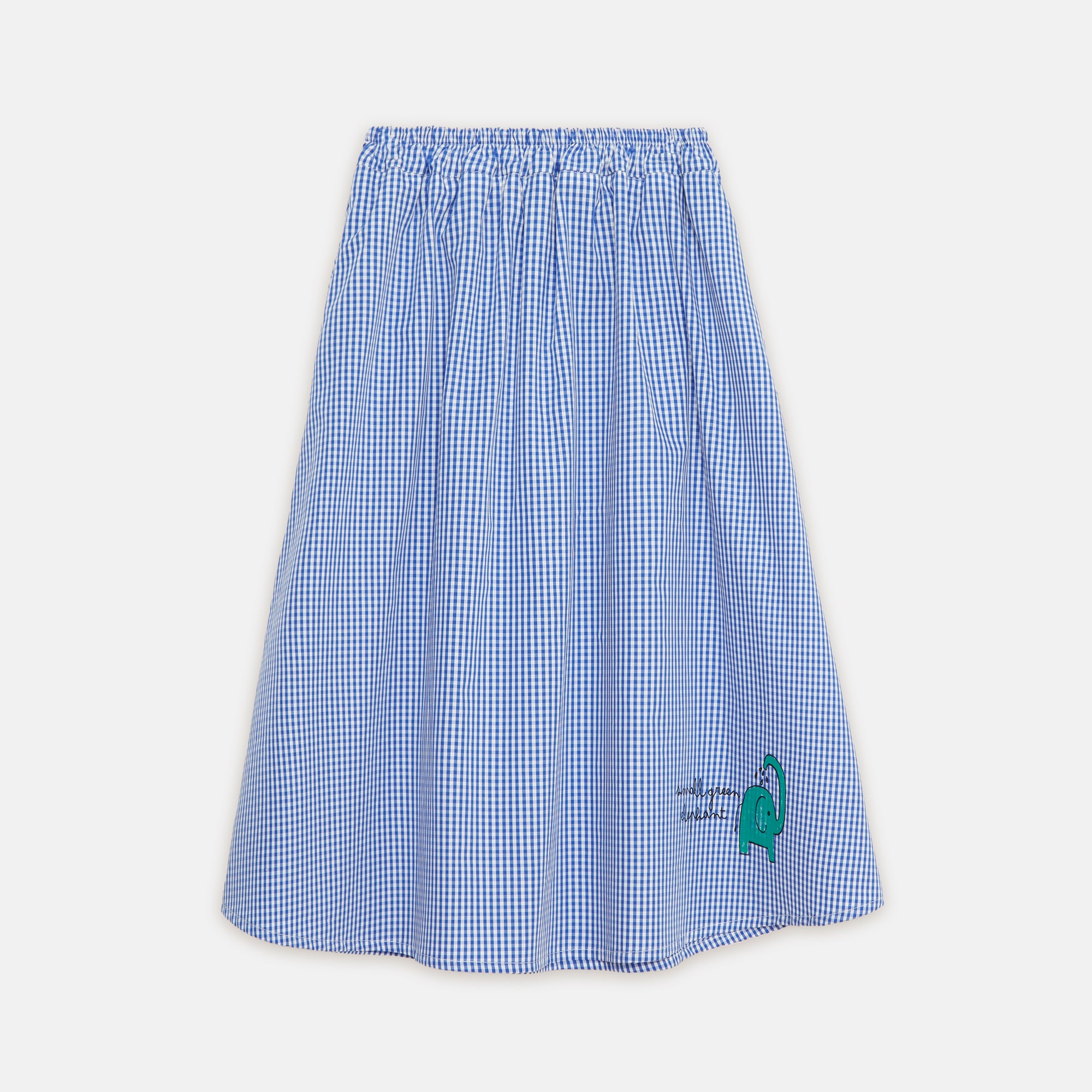 Boys & Girls Blue Check Cotton Skirt