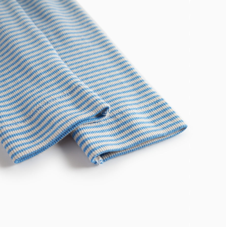 Boys & Girls Blue Stripes Leggings