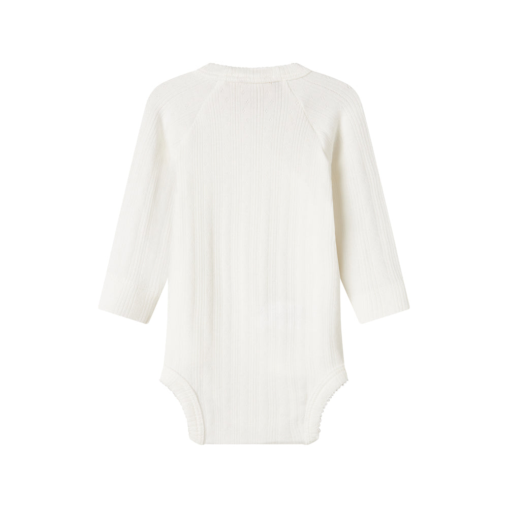 Baby Boys & Girls White Babysuit
