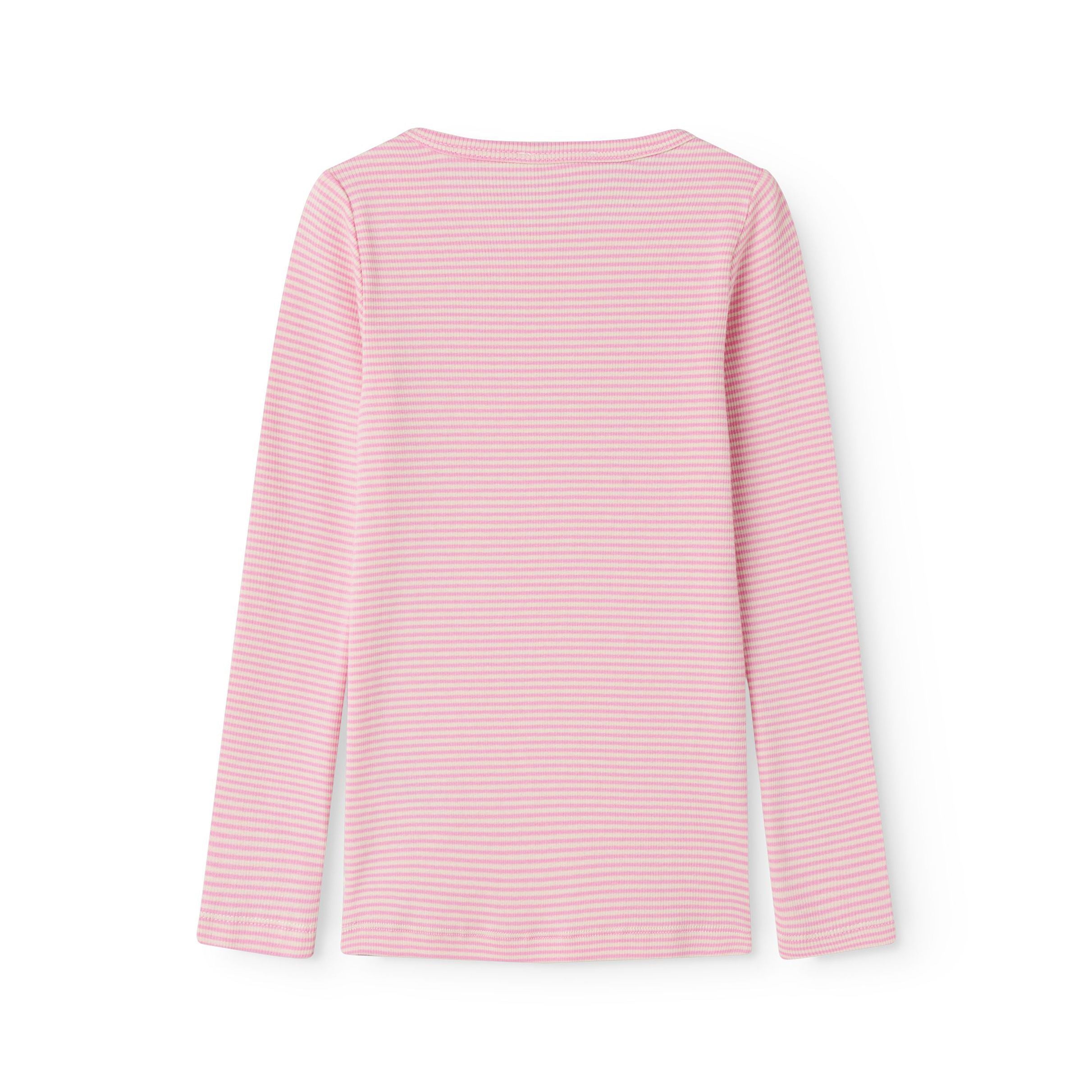 Girls Pink Stripes T-Shirt