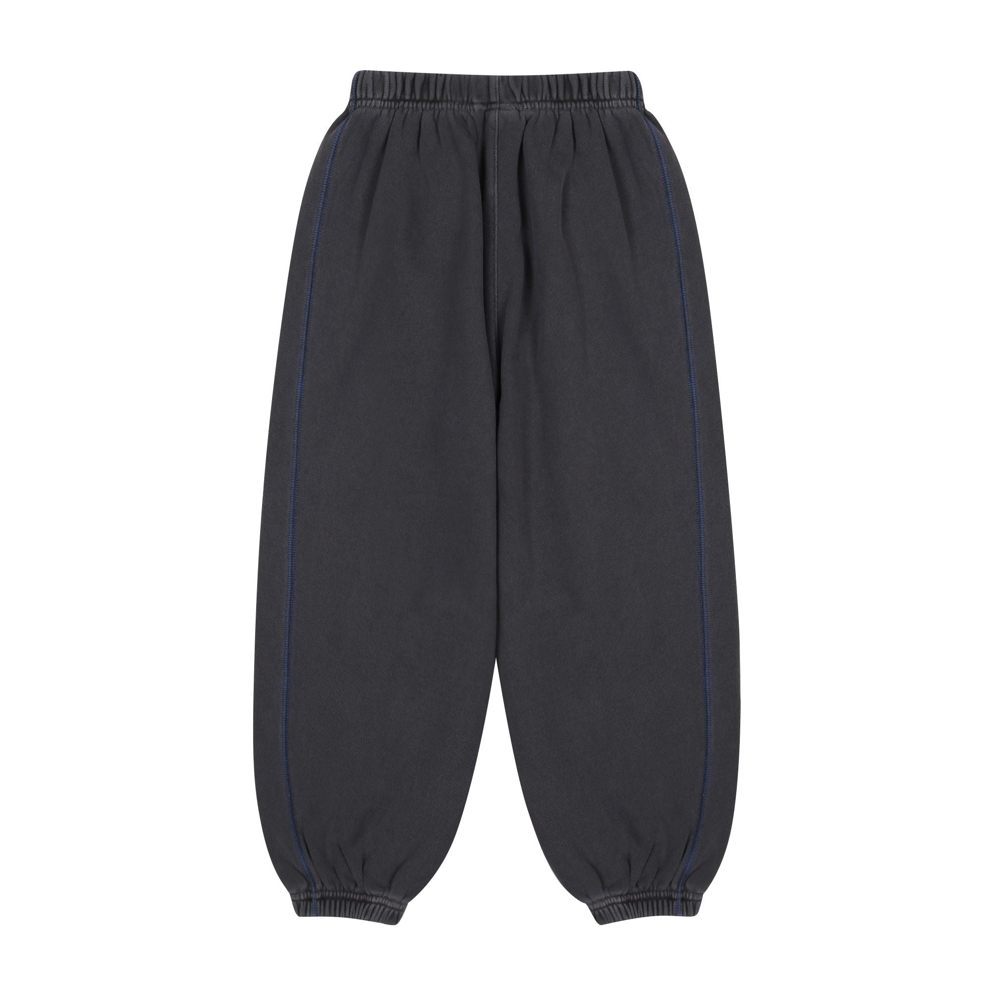 Boys & Girls Charcoal Cotton Trousers