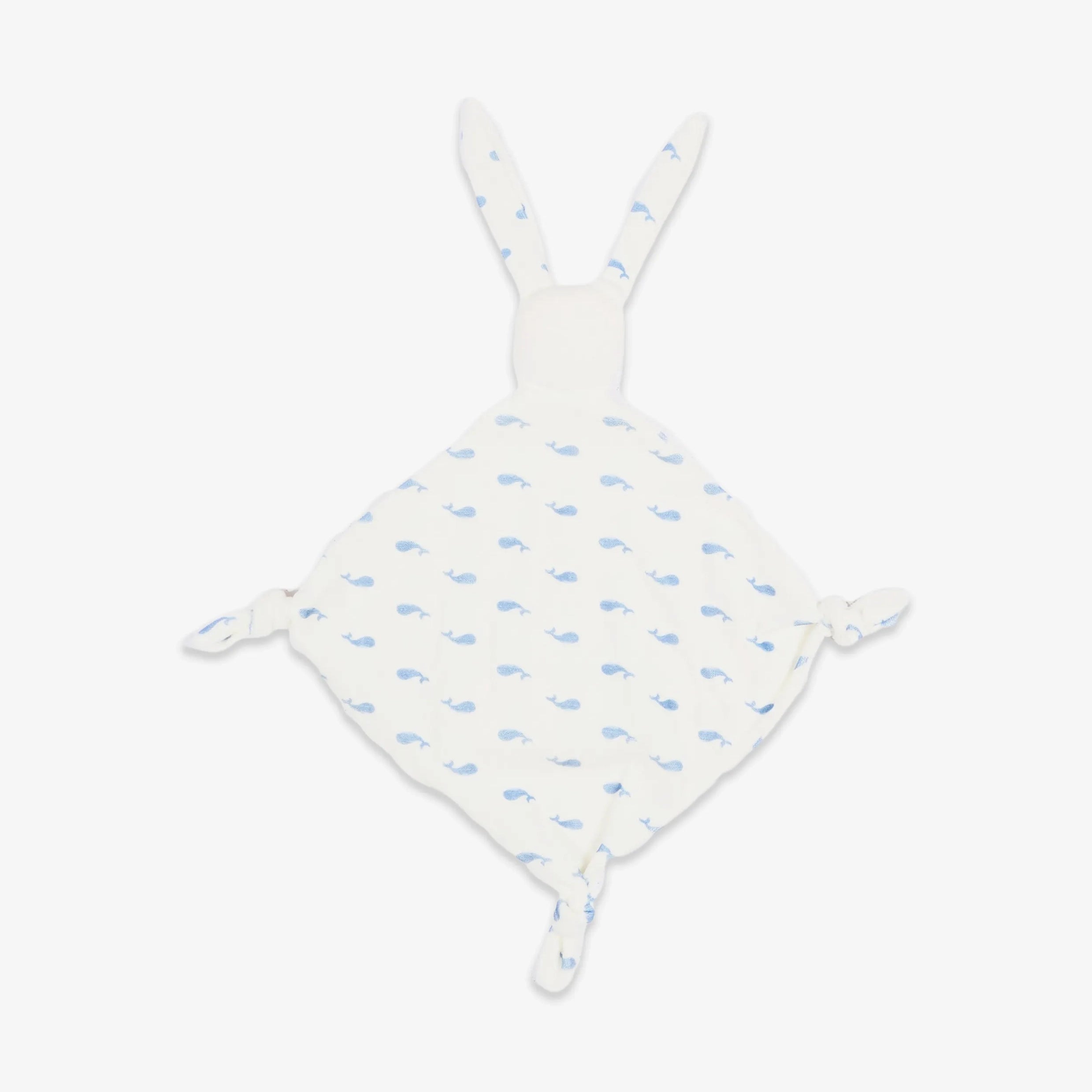 Baby Boys & Girls White Whale Printed Comforter(43 x 34 cm)