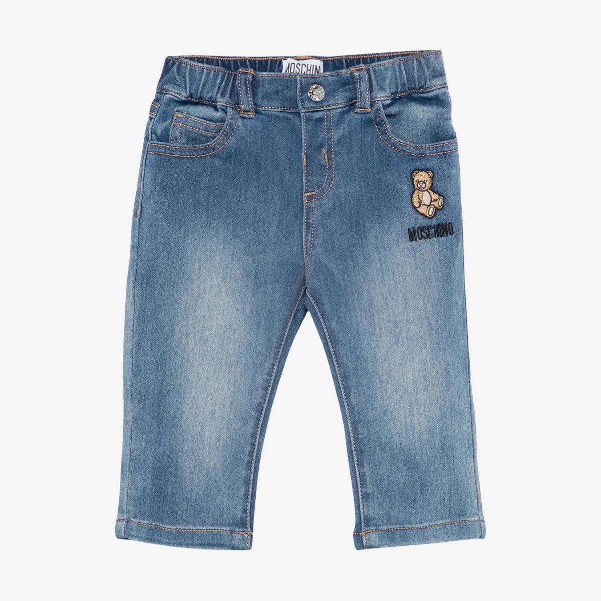Baby Boys & Girls Blue Denim Trousers