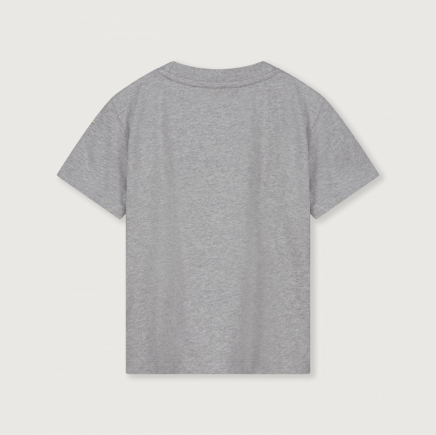 Boys & Girls Grey Cotton T-Shirt