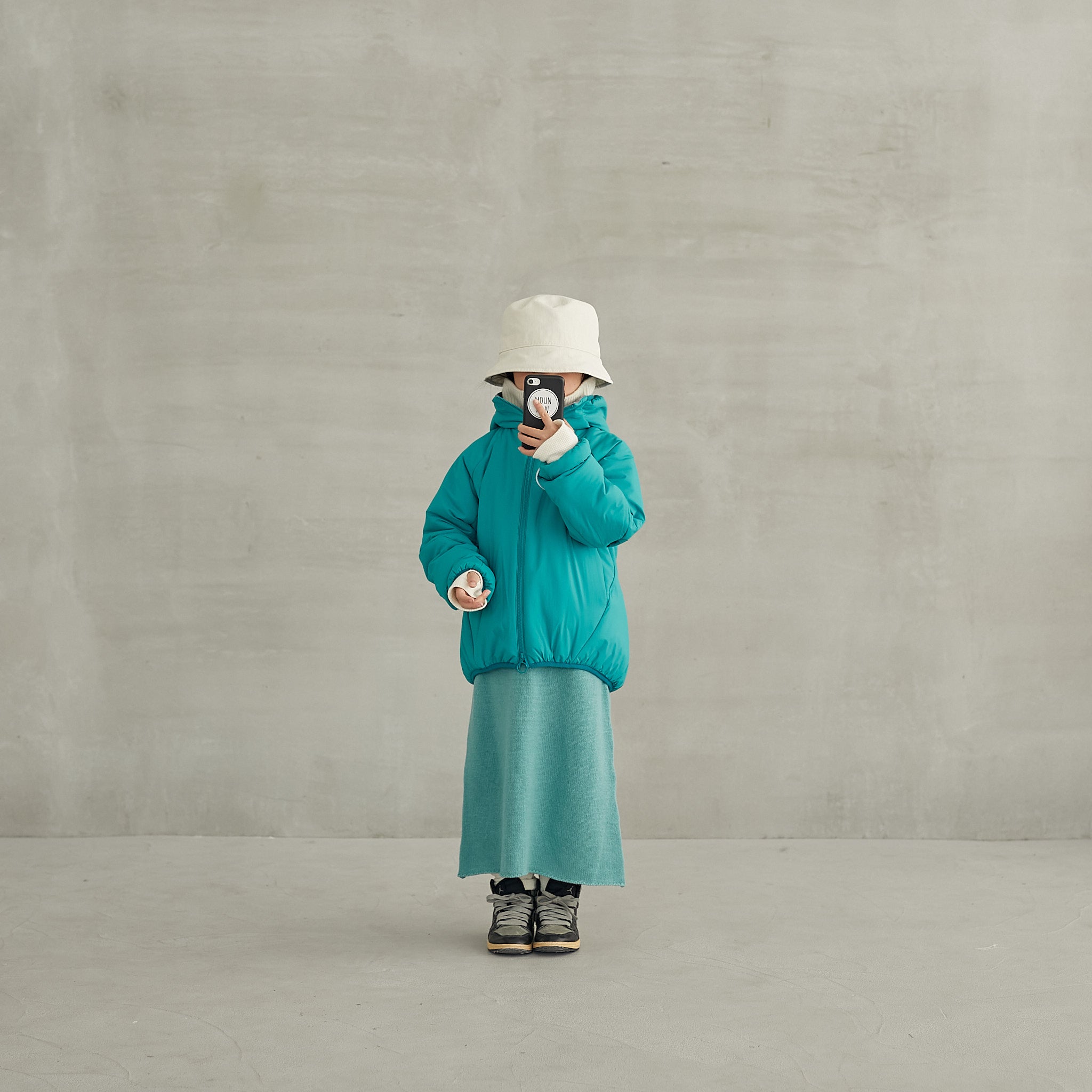 Boys & Girls Peacock Padded Jacket