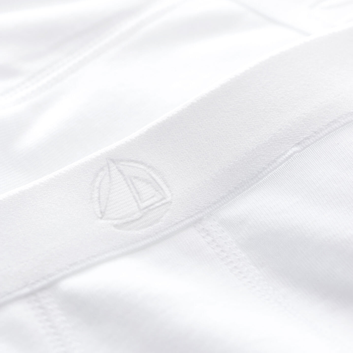 Boys White Cotton Underwear Set(2 Pack)