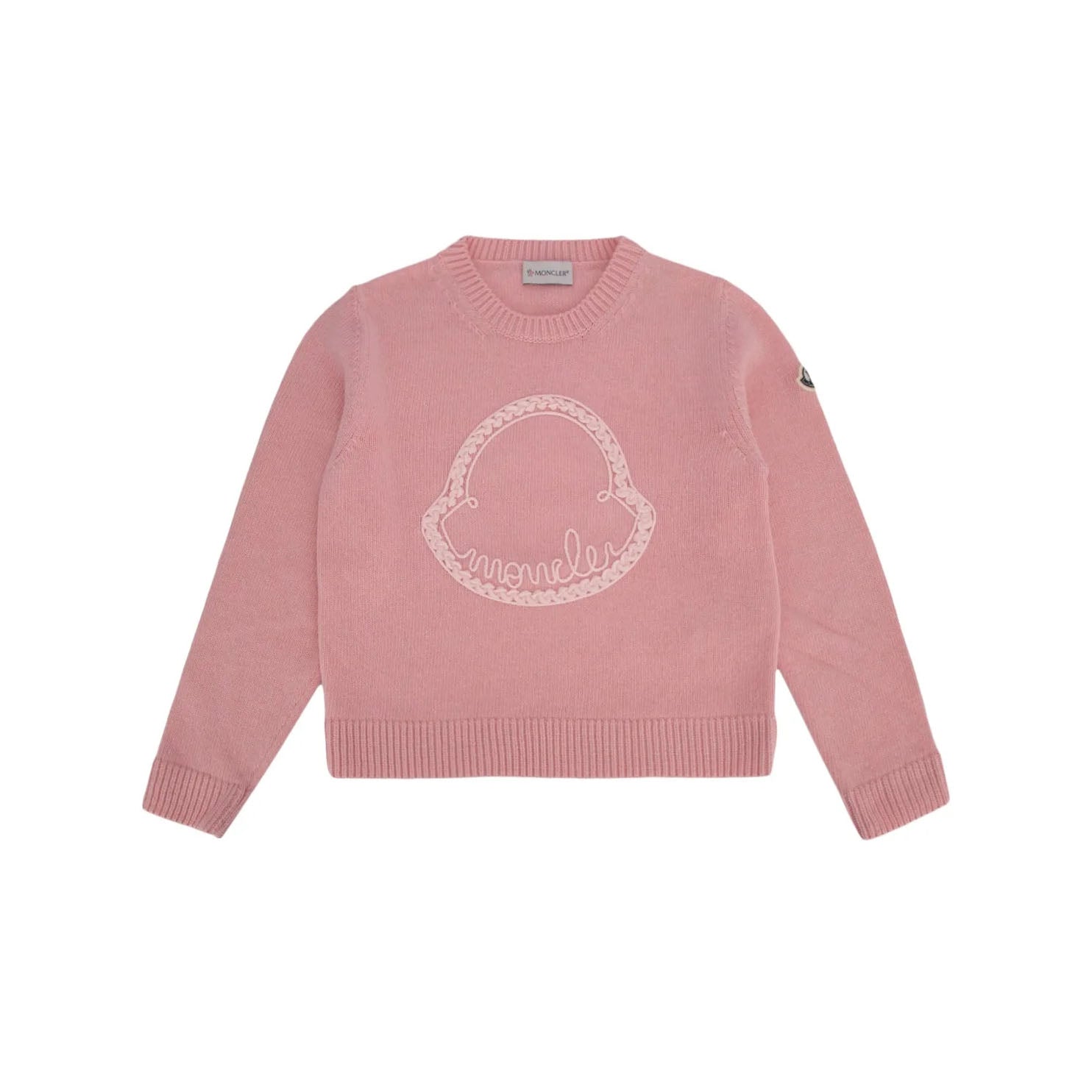 Girls Pink Wool Sweater